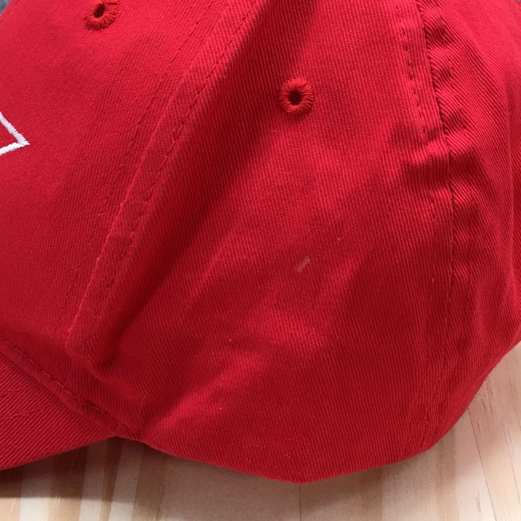 Budweiser Budweiser Baseball Hat Mens Red One Size Adjustable Curved Brim Embroidered Logo Size ONE SIZE - 6 Thumbnail