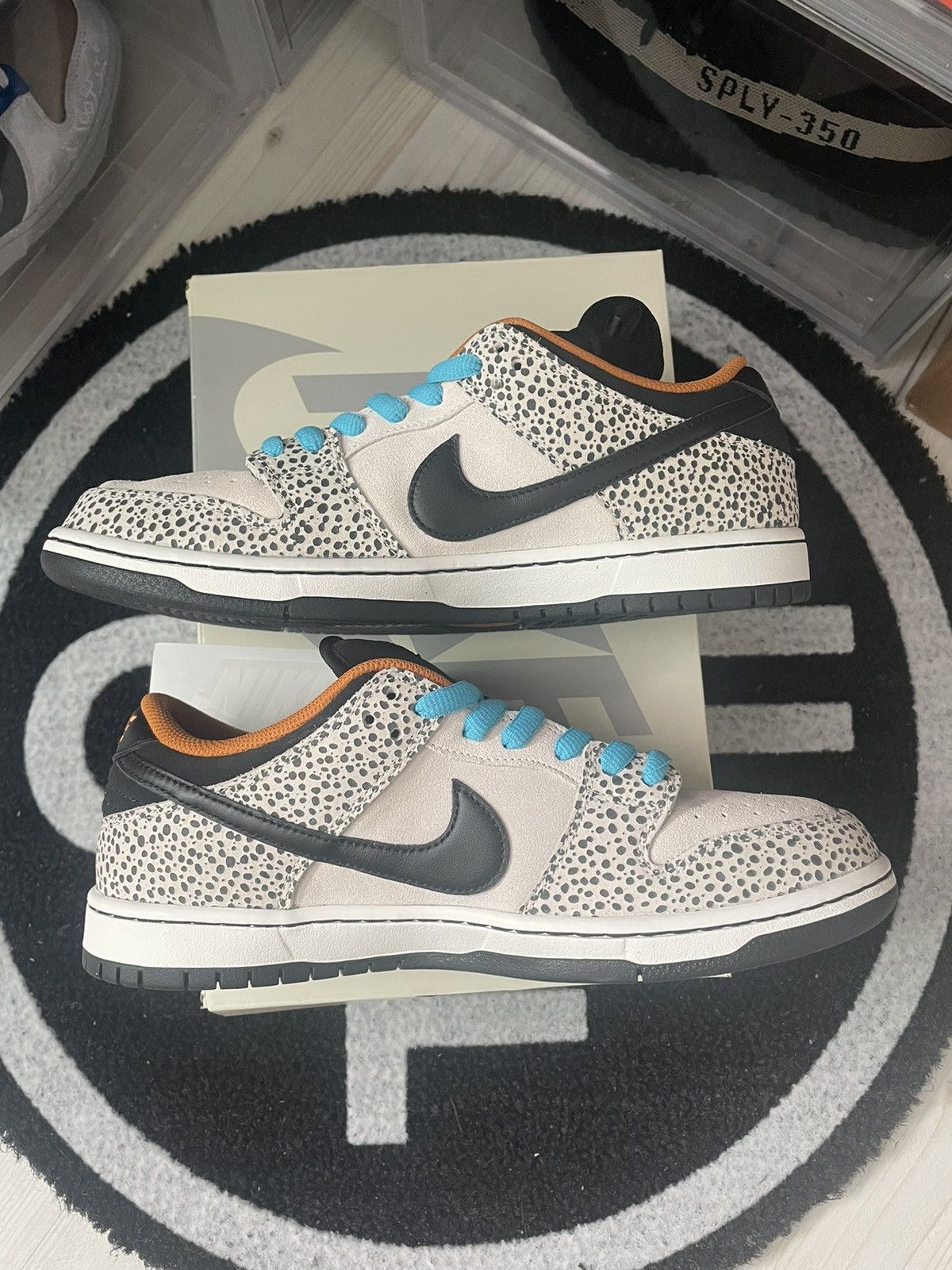 Nike Nike SB Dunk Low Olympic Safari Size US 11 / EU 44 - 3 Thumbnail