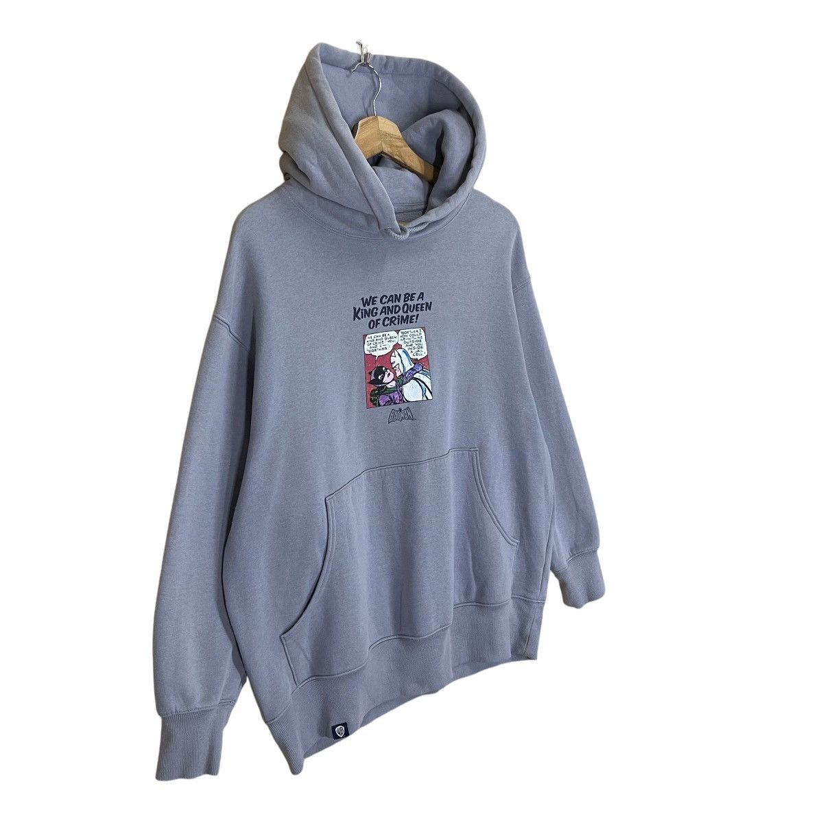DC Comics DC COMIC BATMAN BIG LOGO PULLOVER HOODIE Size US L / EU 52-54 / 3 - 2 Thumbnail