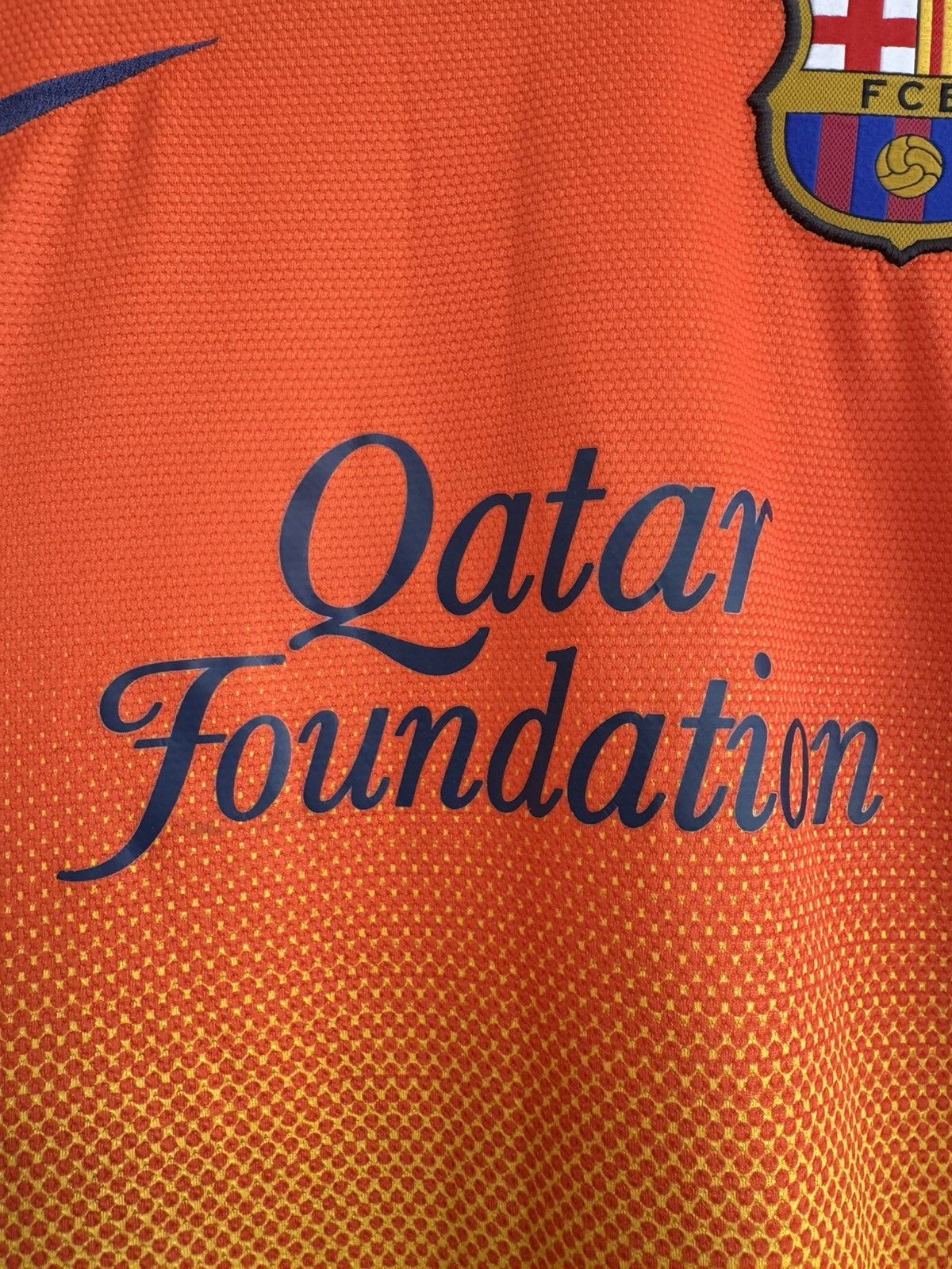 Nike Barcelona 2012-2013 Away Soccer Jersey Football Kit Shirt Size US L / EU 52-54 / 3 - 11 Thumbnail