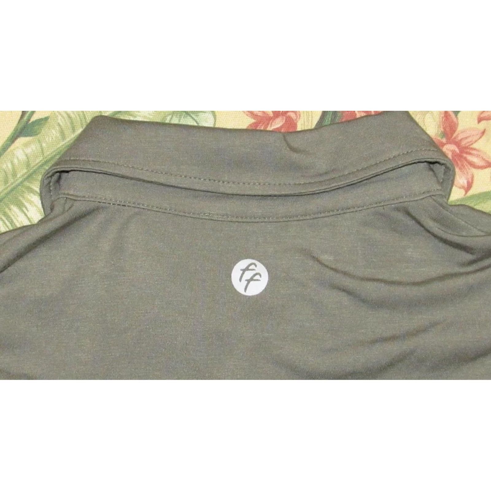 Vintage FREE FLY Green Bamboo Blend Short Sleeve Polo Shirt Medium M Shirt Mens Black? Size US M / EU 48-50 / 2 - 3 Thumbnail