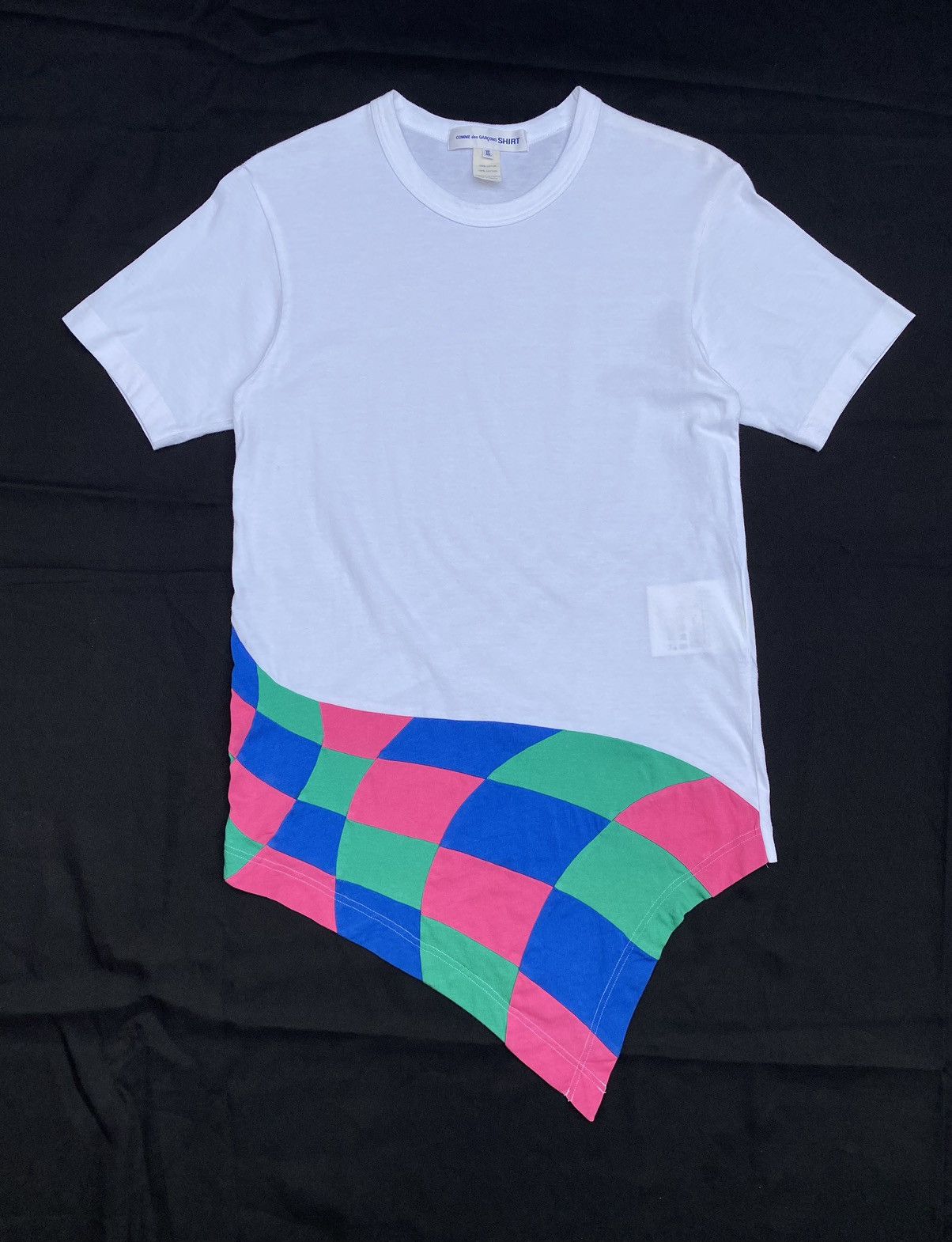 Comme des Garconds Shirt Squares Pattern