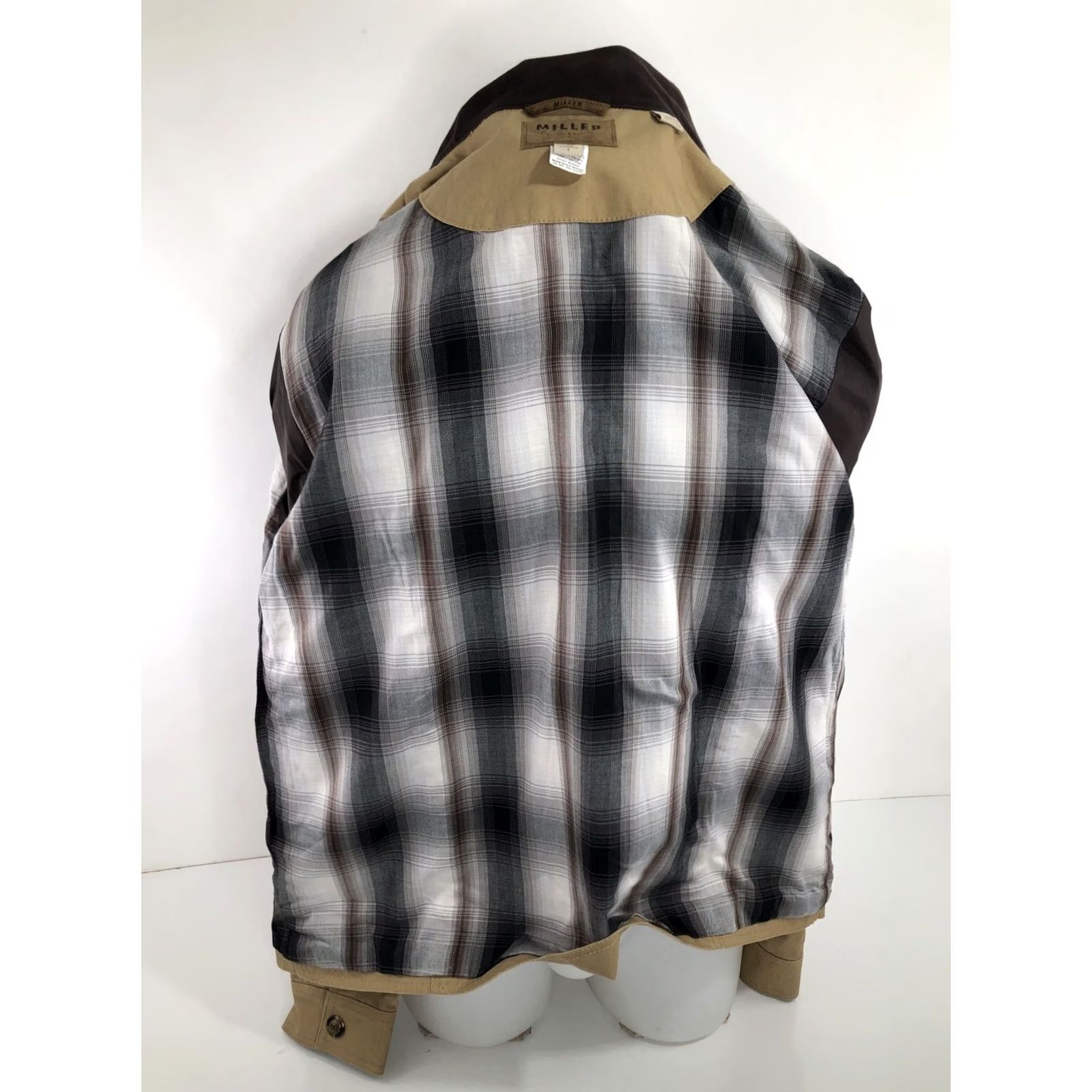 Vintage MILLER RANCH Canvas CHORE FIELD HUNTING Embroidered Mens L Jacket Size US L / EU 52-54 / 3 - 7 Thumbnail