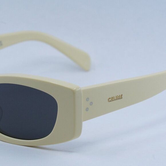 Celine Celine CL40245U 39A Sunglasses Shiny Butter Rectangle Frame Size ONE SIZE - 4 Thumbnail