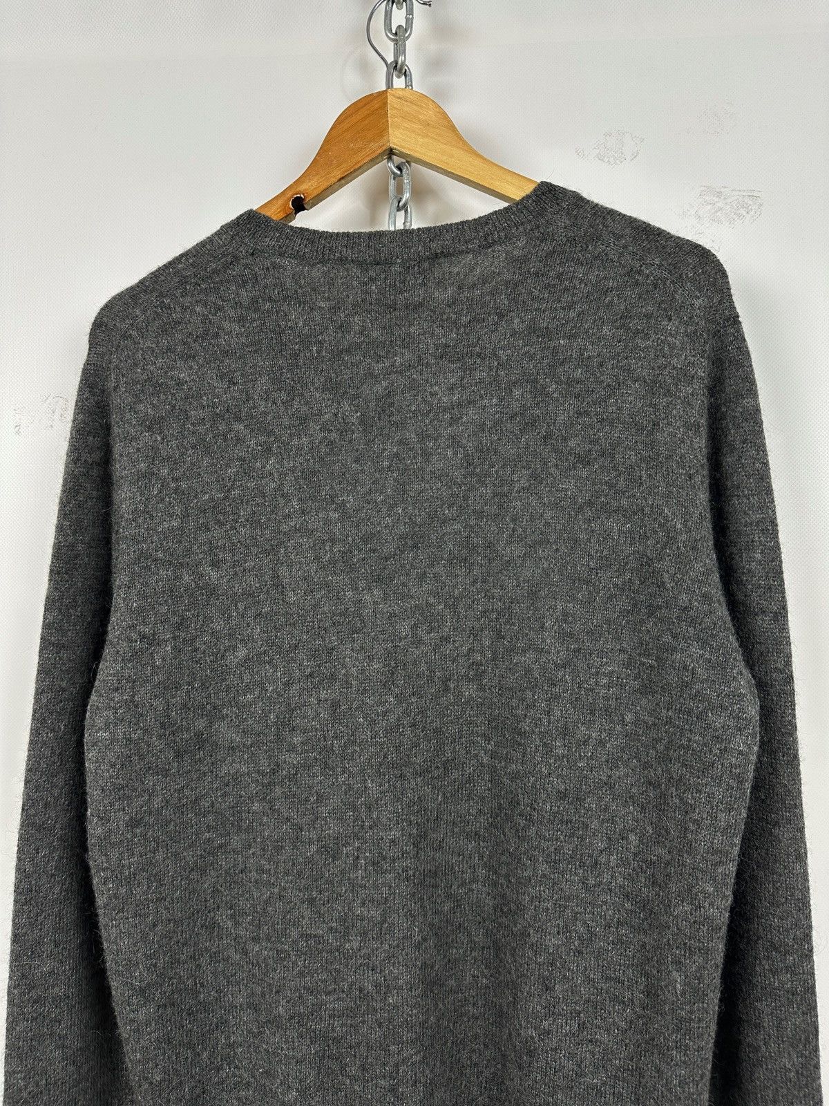 Prada Prada Gray Alpaca Wool Sweater Size US L / EU 52-54 / 3 - 13 Thumbnail