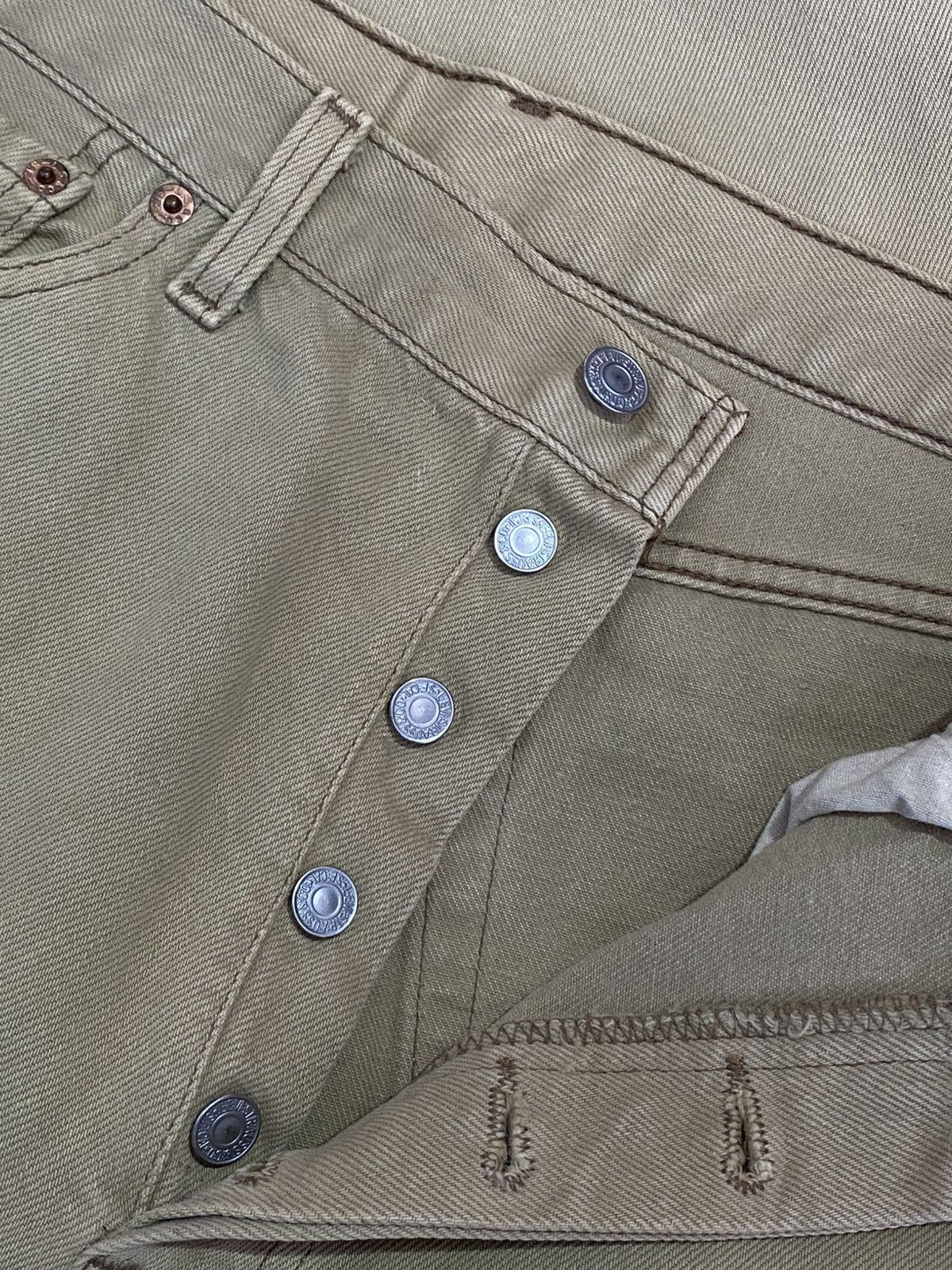 Levi's 90s Vintage Levis 501 Made In USA Jeans 34x34 Size US 34 / EU 50 - 13 Thumbnail