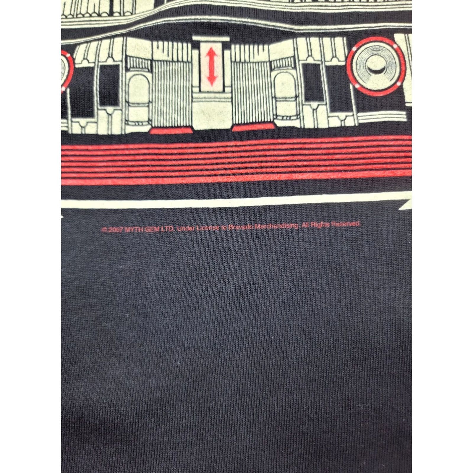 Hanes Led Zeppelin Shirt Adult XL Hanes Graphic Mothership Black Crew Neck Short Sleeve T-Shirt Rock Band Mens Size US XL / EU 56 / 4 - 3 Thumbnail