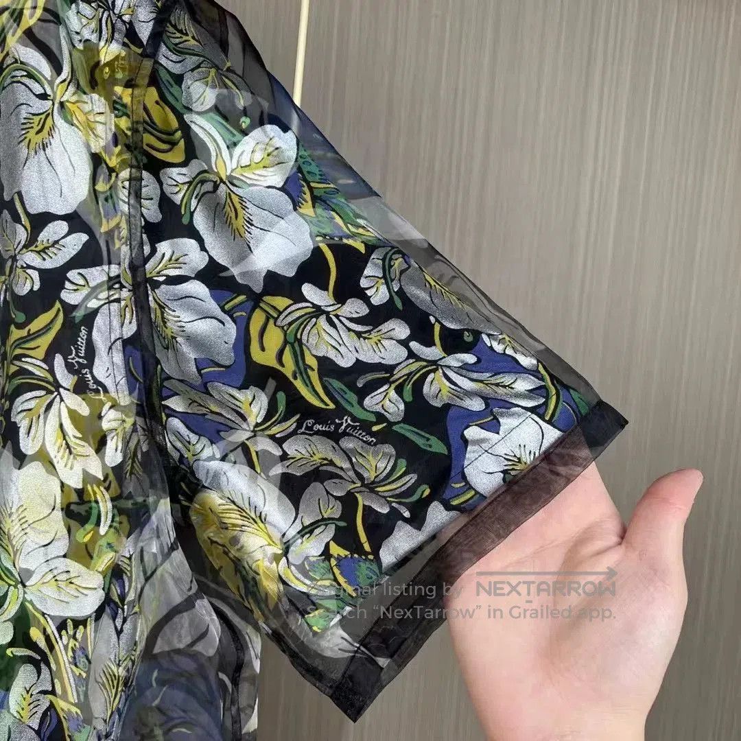 Louis Vuitton Louis Vuitton Floral Layered Shirt. Size S / US 4 / IT 40 - 4 Thumbnail