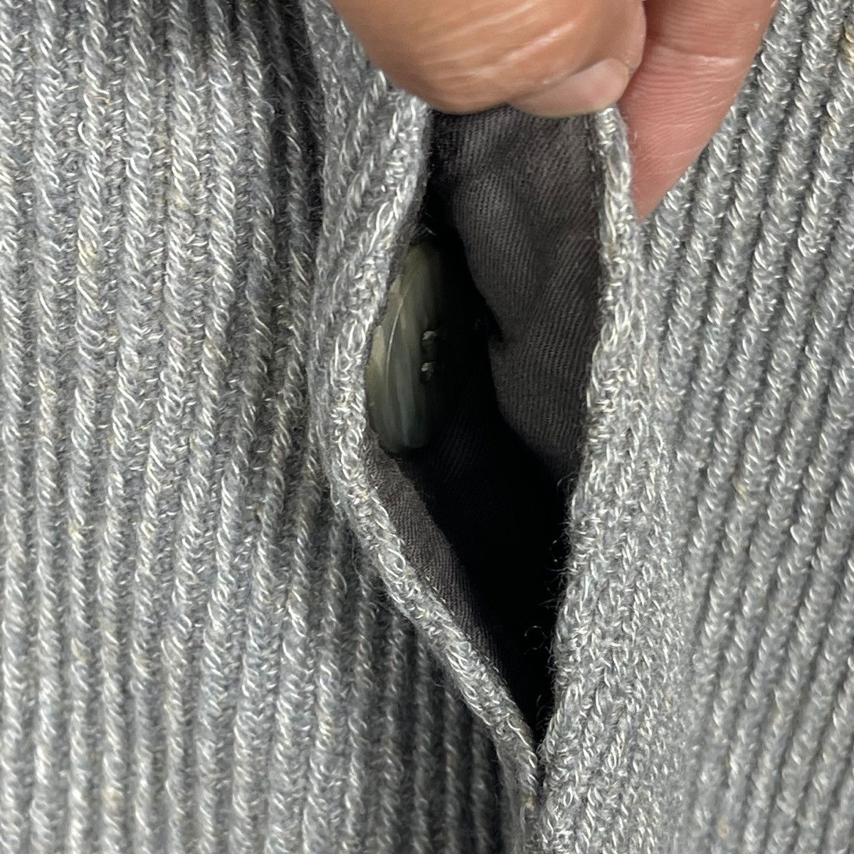 Yohji Yamamoto Vintage Yohji Yamamoto Y's Ribbed Blazer | Archival Japanese Size US M / EU 48-50 / 2 - 7 Thumbnail