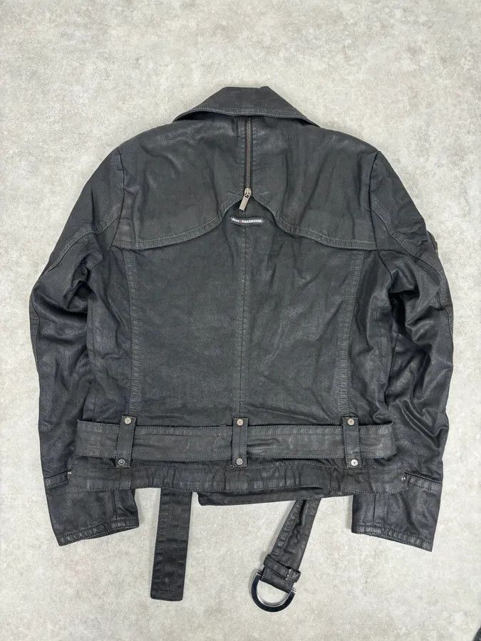 Jean Paul Gaultier 2000s Jean Paul Gaultier Black Detachable 2 in 1 Multi-Pocket Trench Jacket Size US S / EU 44-46 / 1 - 8 Thumbnail