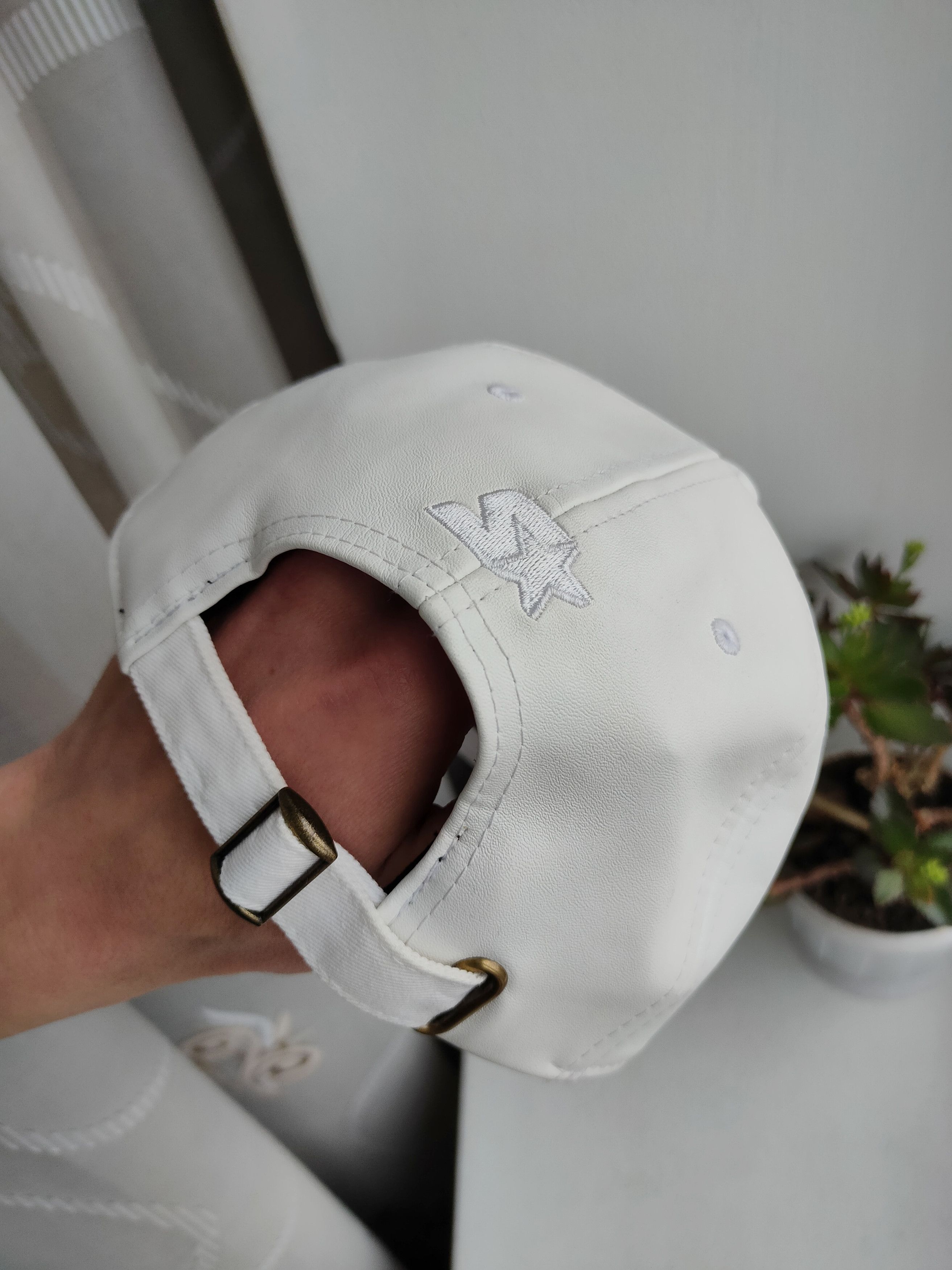 Starter Starter Black label cap hat unisex pu leather cap starter Size ONE SIZE - 4 Thumbnail