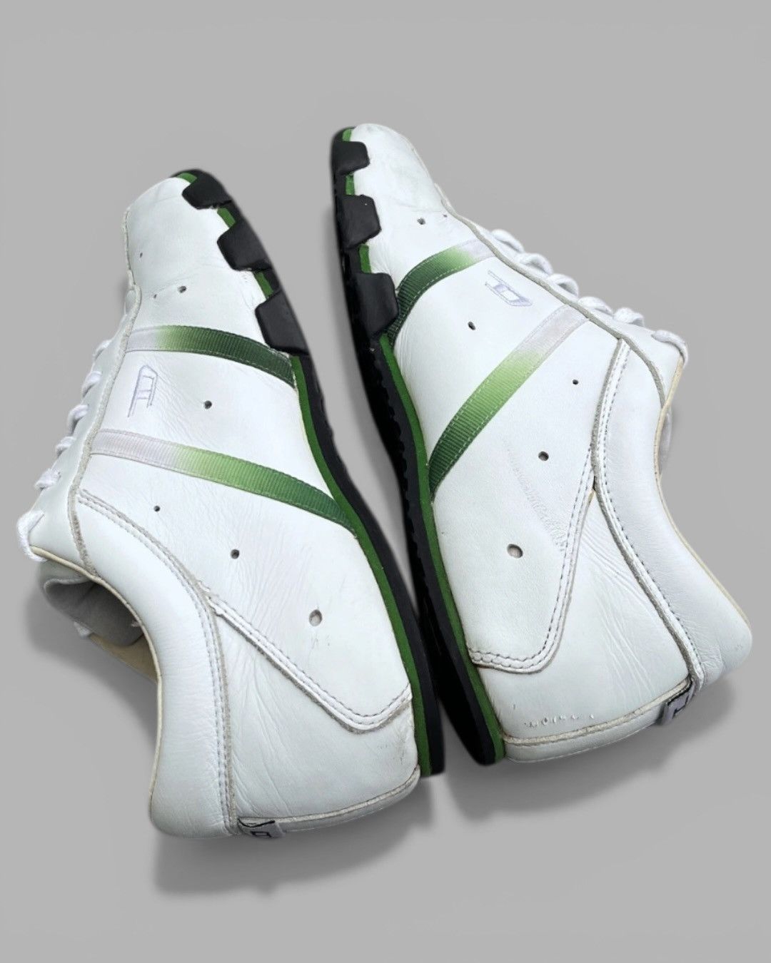 Diesel 🔥Vintage 2000’s DIESEL Low Top Leather Sneakers Size US 9 / IT 39 - 6 Thumbnail
