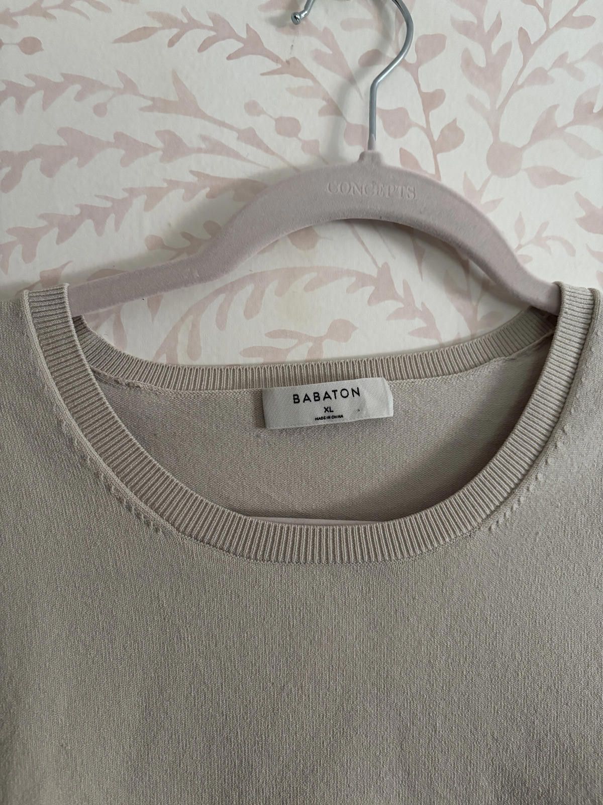 Aritzia Aritizia Babaton Beige Long Sleeve Contour Sweater XL Size XL / US 12-14 / IT 48-50 - 2 Thumbnail