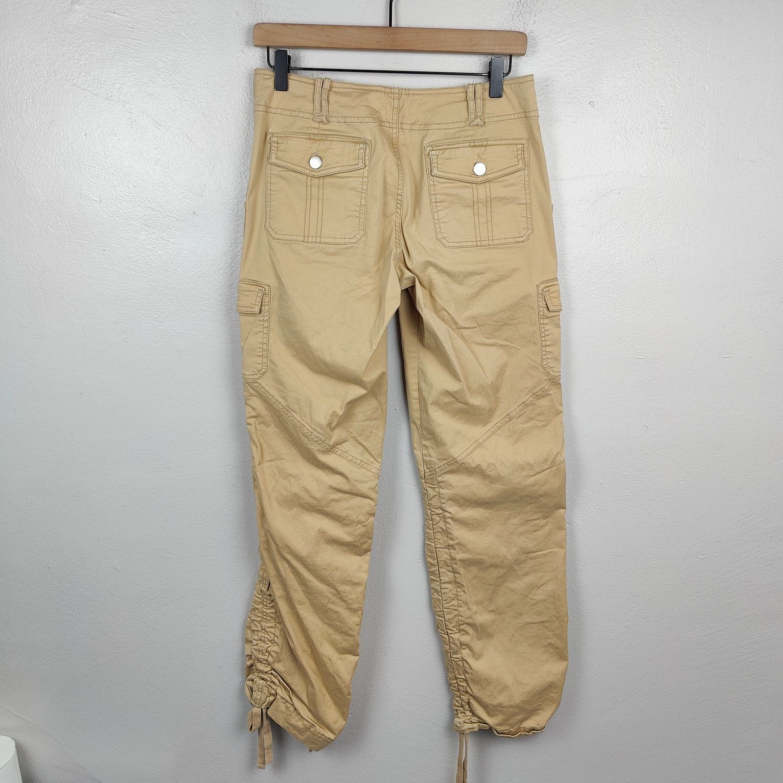 Other I.Am.Gia Ryder Cargo Pants Small Tan Low Rise Y2K Baggy Size 28" / US 6 / IT 42 - 5 Thumbnail