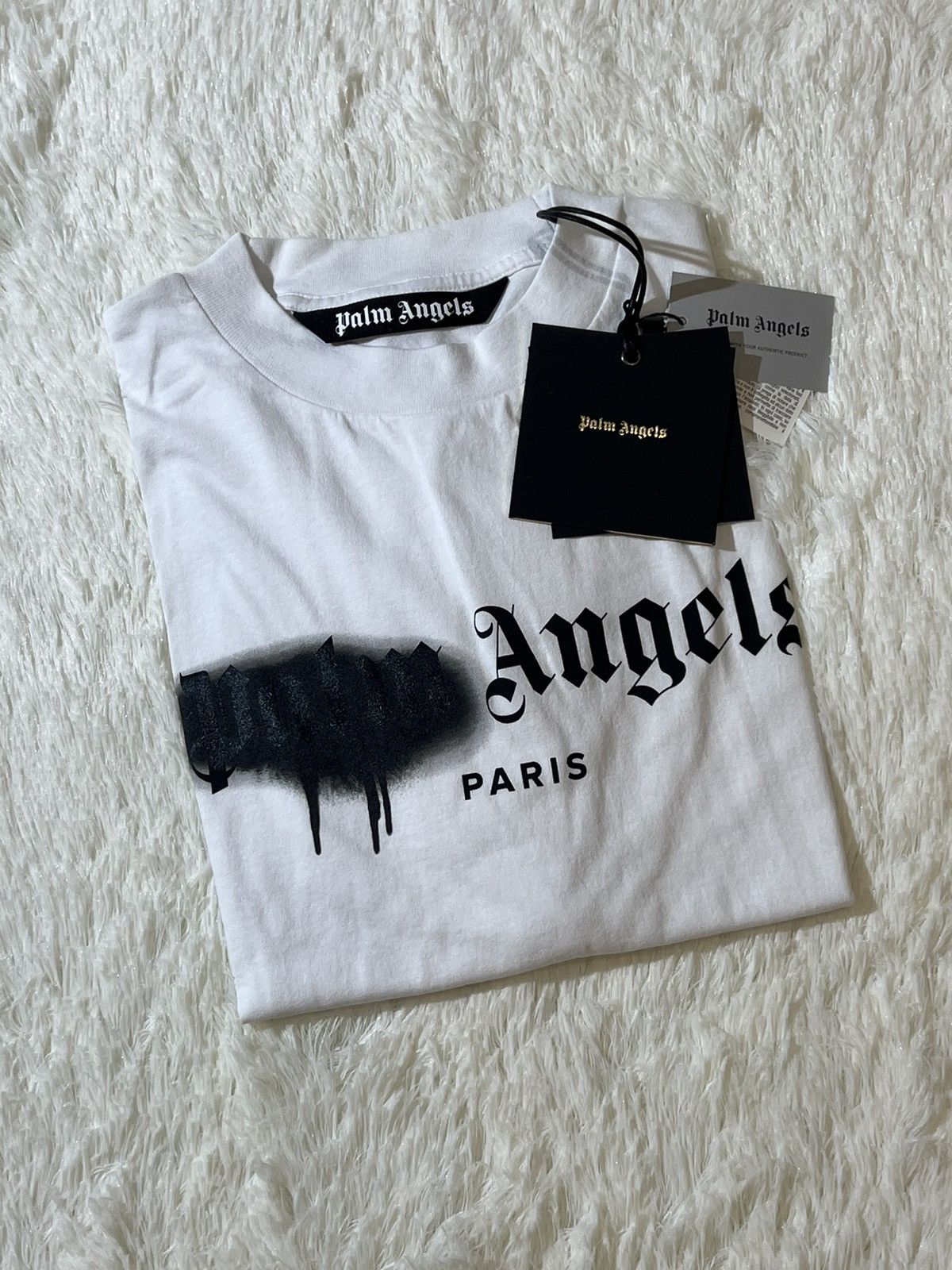 Palm Angels London Sprayed Logo Tee