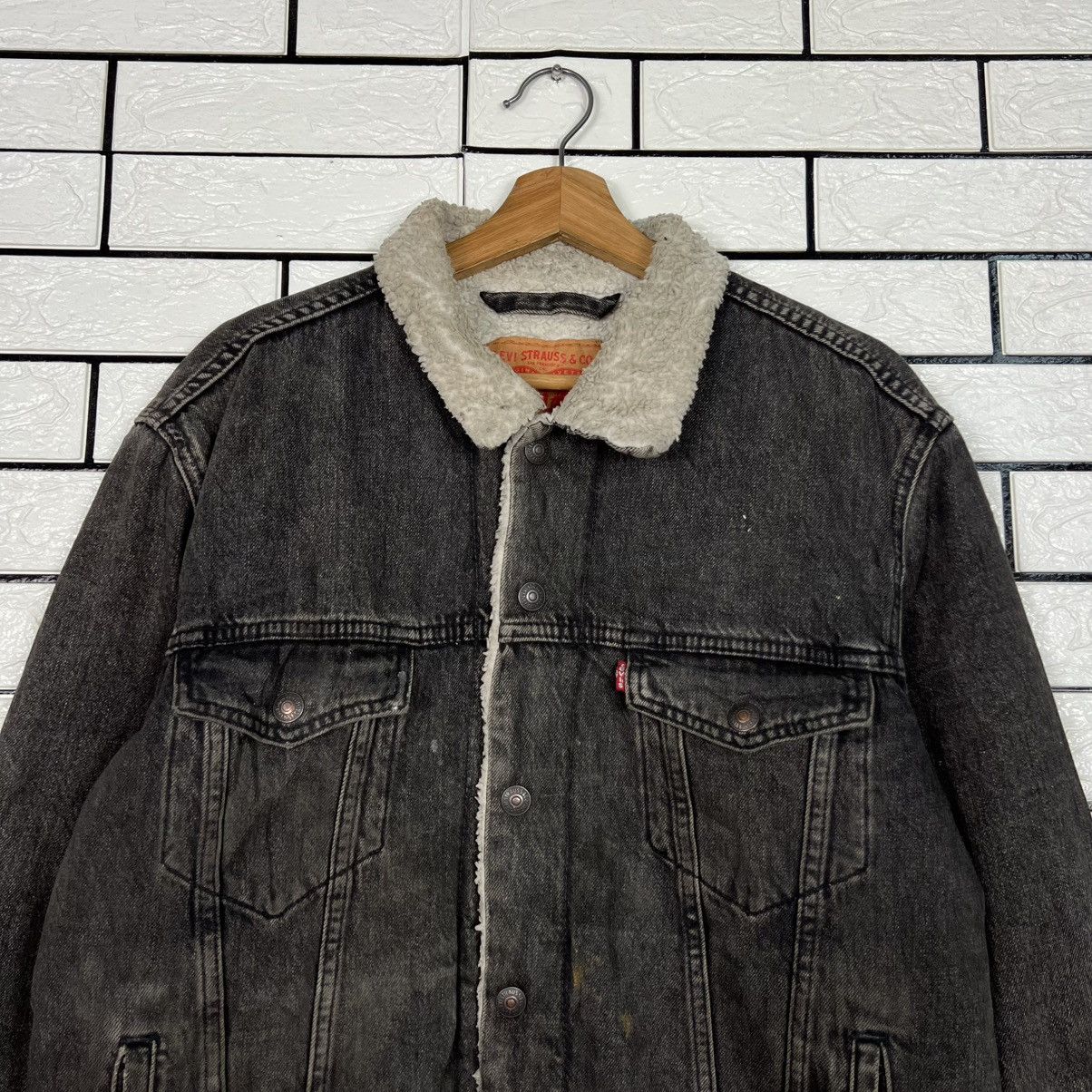 Levi's LEVIS Sherpa Lined Type 3 Denim Jacket #4129-C188 Size US M / EU 48-50 / 2 - 2 Thumbnail