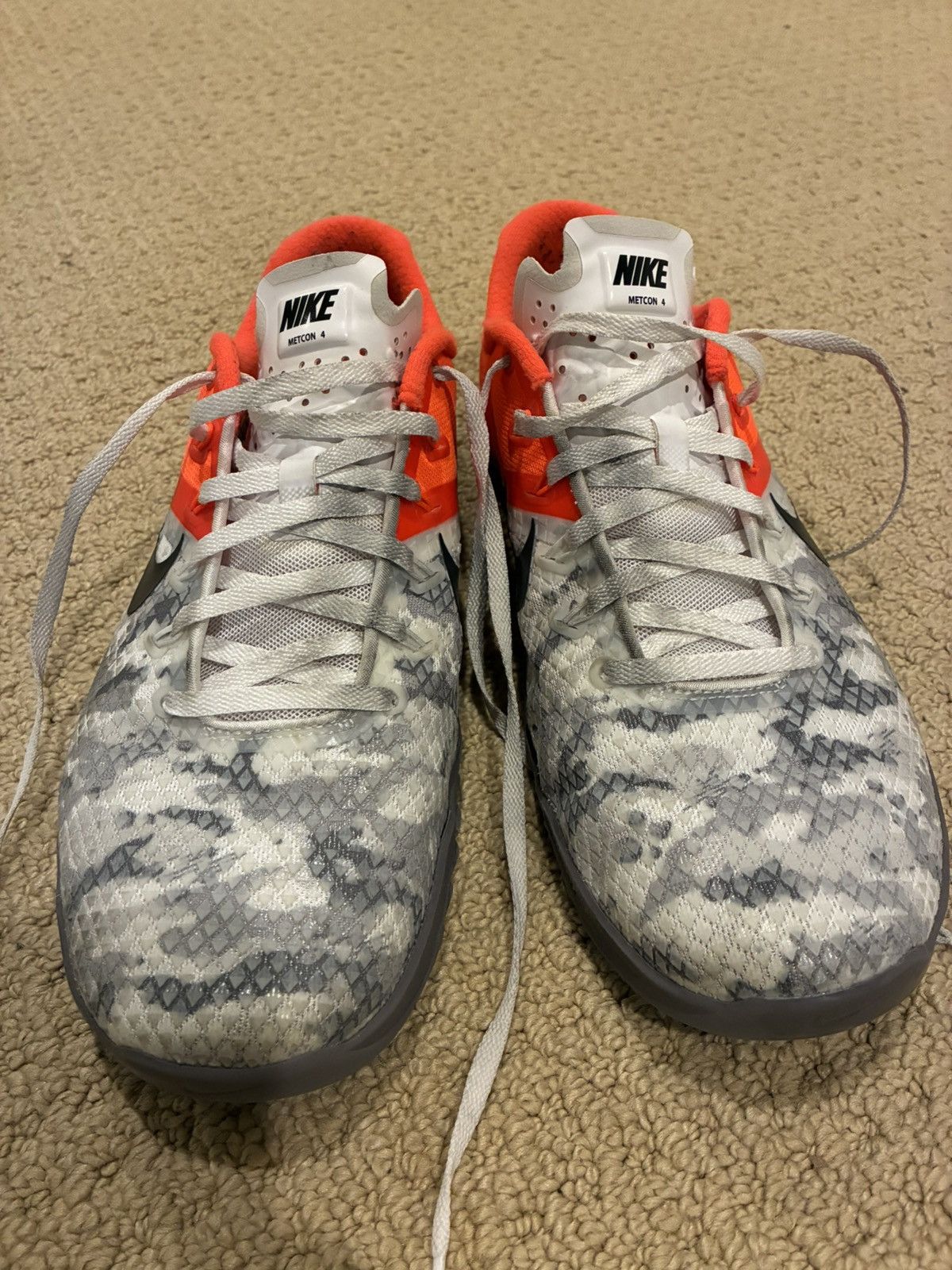 Nike Nike Metcon 4 in Grey Camo/Orange Size US 10 / EU 43 - 1 Thumbnail