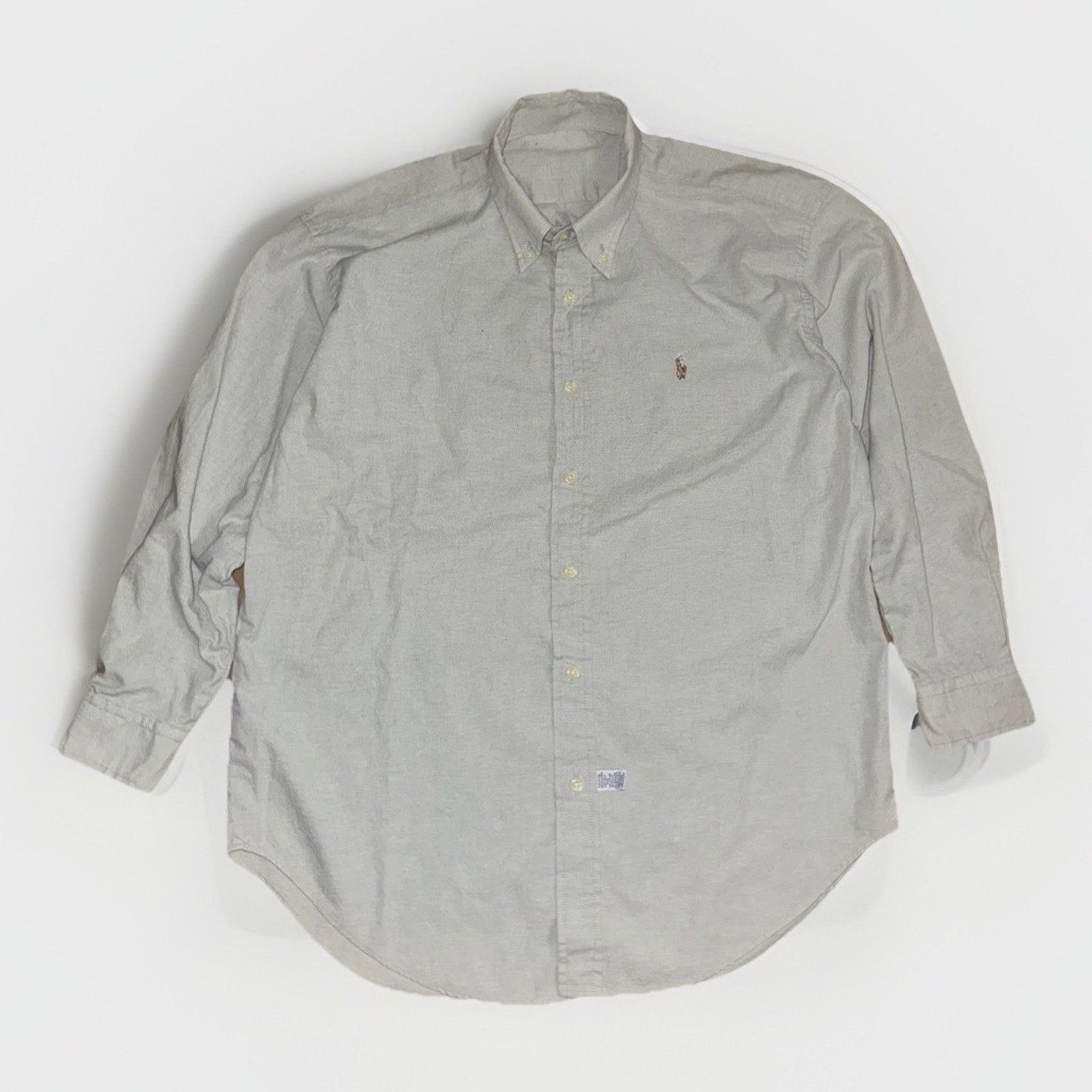 Ralph Lauren Ralph Lauren Blue Oxford Button Down Shirt L Classic Fit Size US L / EU 52-54 / 3 - 1 Thumbnail