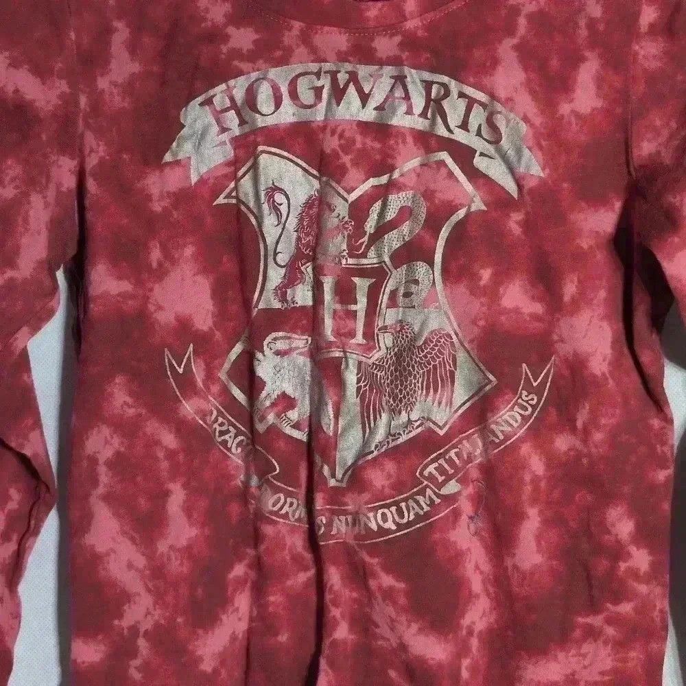 Designer Harry Potter Girls Hogwarts School Shirt Girls red tie dye Size US L / EU 52-54 / 3 - 2 Thumbnail