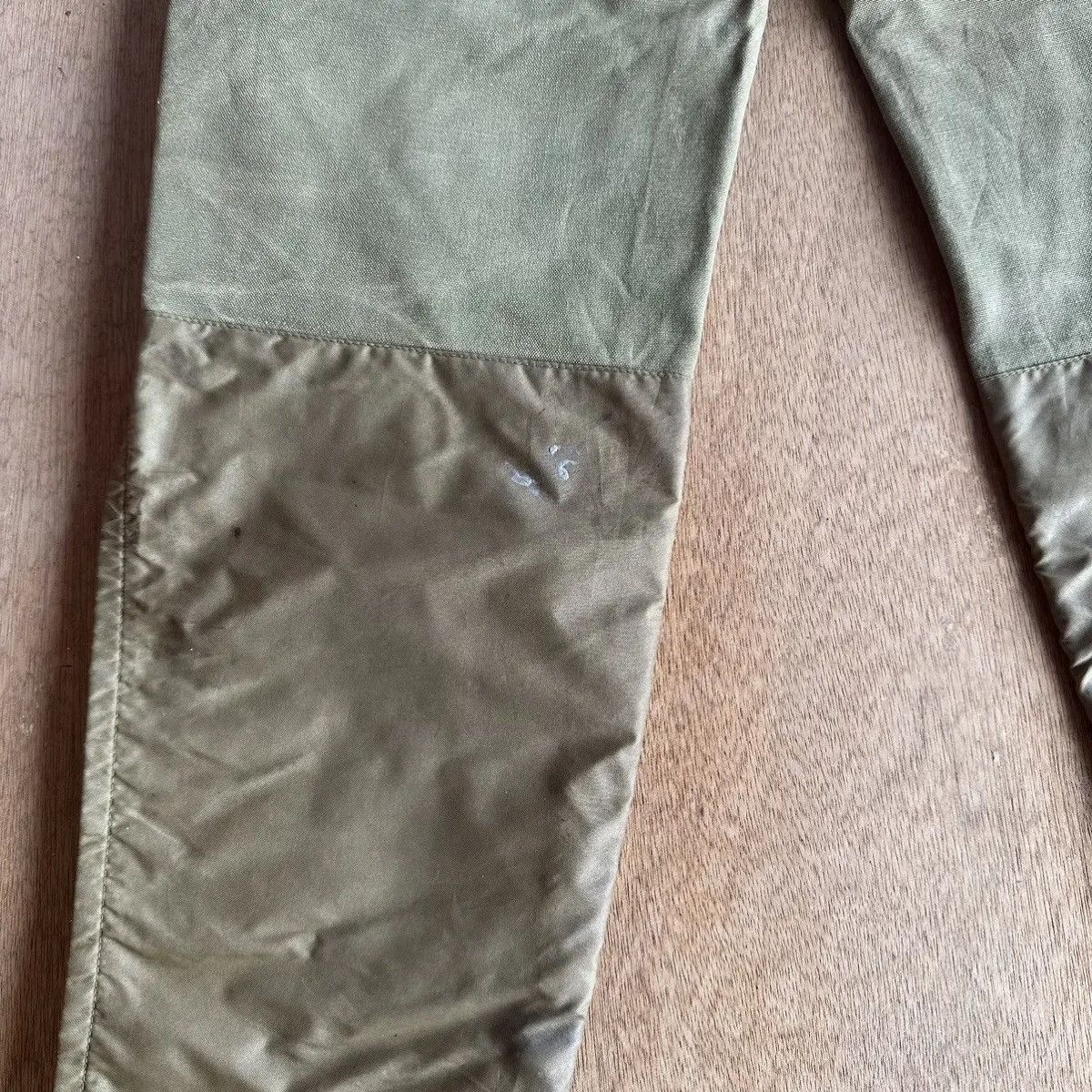 DAIWA STEALS💥90’s Vintage TIMBERLINE DoubleKnee Rusty Dirty Pants Size US 29 - 21 Thumbnail