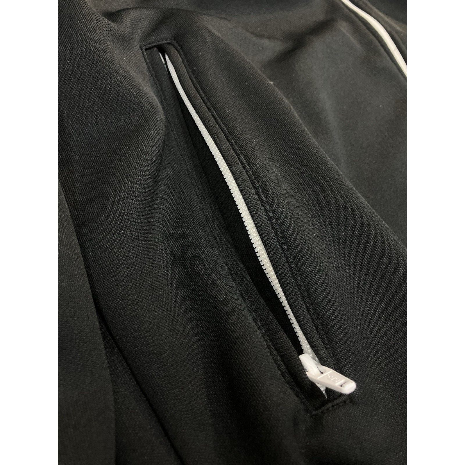 Palm Angels Size L - Palm Angels Classic Track Jacket ' Black White ' Size US L / EU 52-54 / 3 - 6 Thumbnail