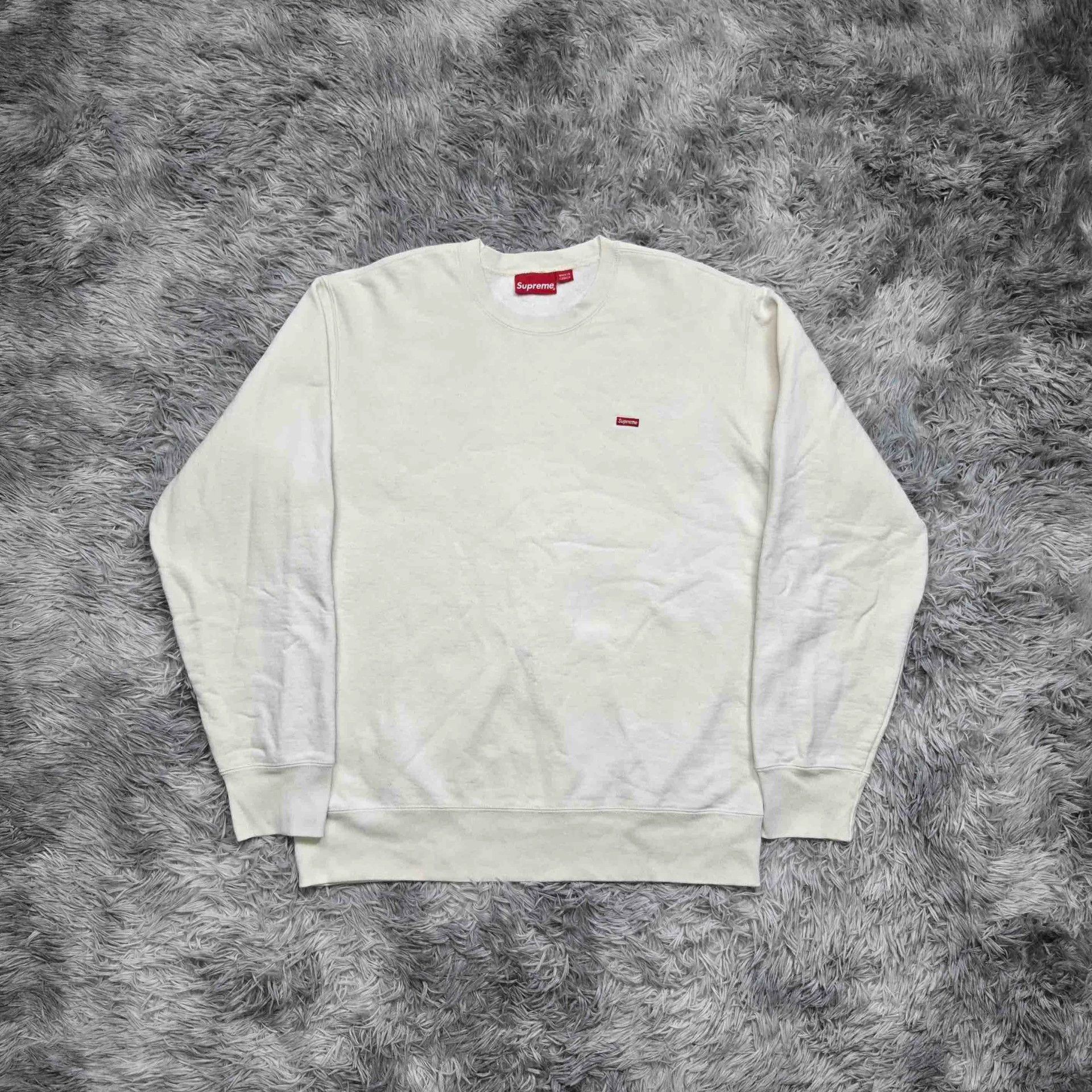Supreme supreme fw19 small box crewneck sweatshirt Size US L / EU 52-54 / 3 - 1 Thumbnail