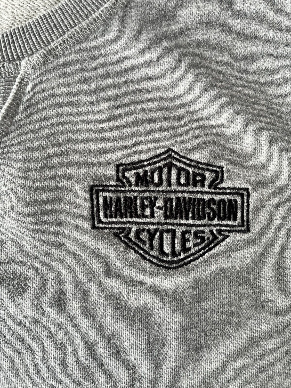 Harley Davidson Vintage Harley Davidson Thermal Sleeve Rollover Backhit Size US S / EU 44-46 / 1 - 5 Thumbnail