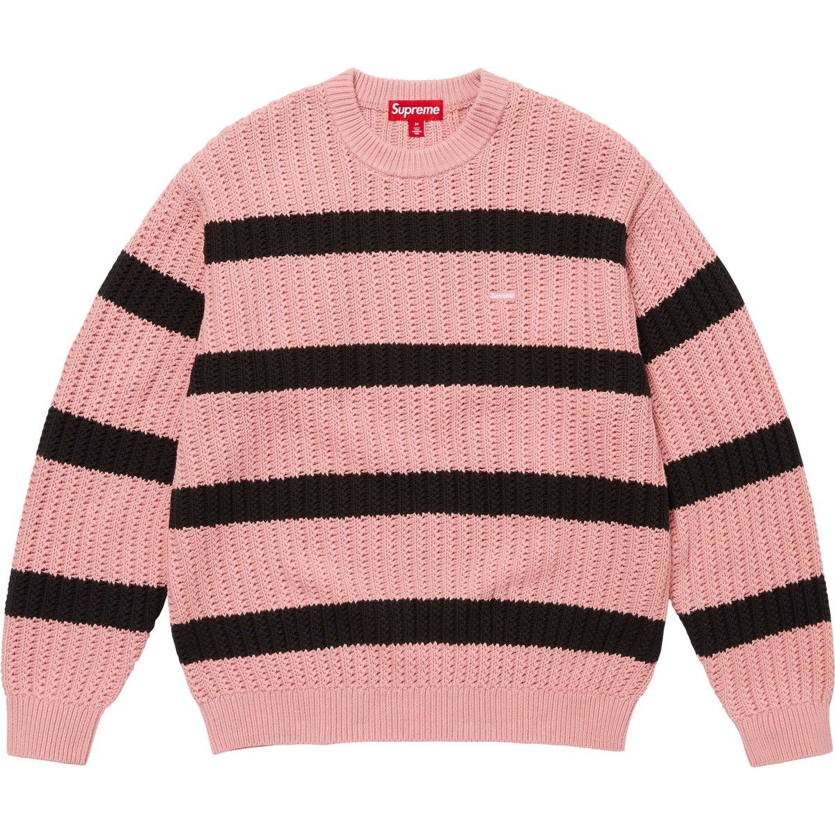 Supreme Supreme Loose Gauge Stripe Small Box Sweater Size US L / EU 52-54 / 3 - 1 Thumbnail