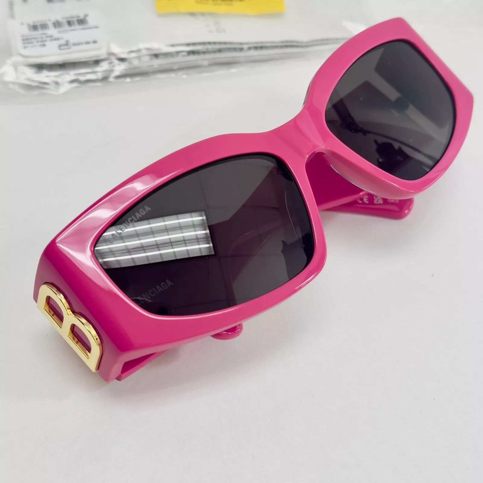 Balenciaga BALENCIAGA BOSSY Cat 0321 Pink Fashion Sunglass BB0321S 006 Size ONE SIZE - 6 Thumbnail