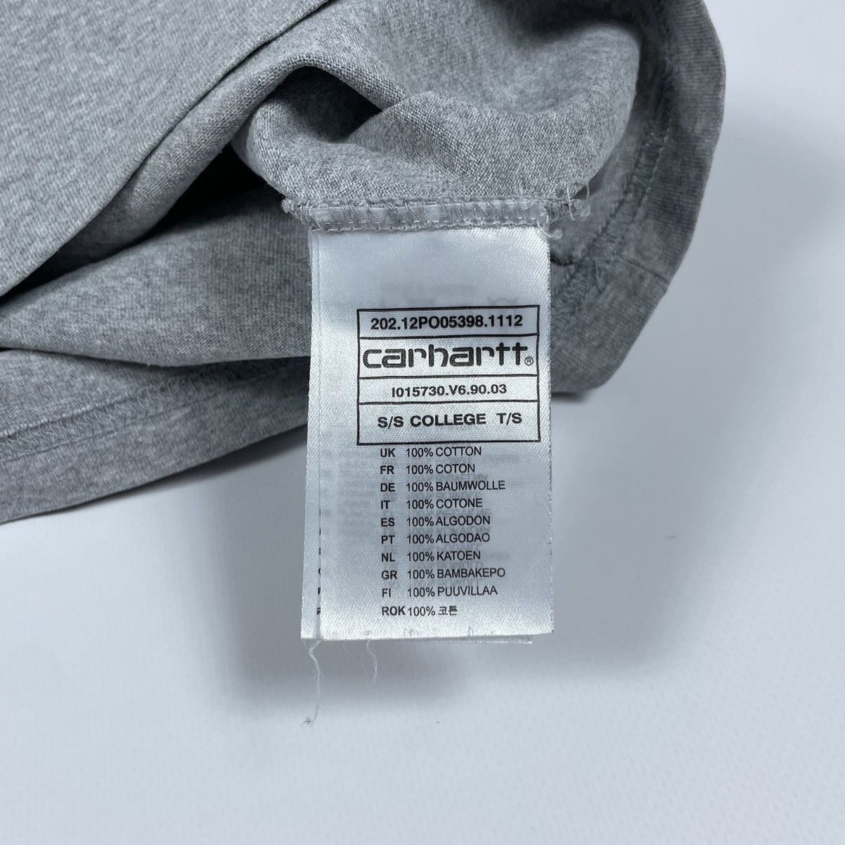 Carhartt Carhartt T-shirt logo Size US S / EU 44-46 / 1 - 10 Thumbnail