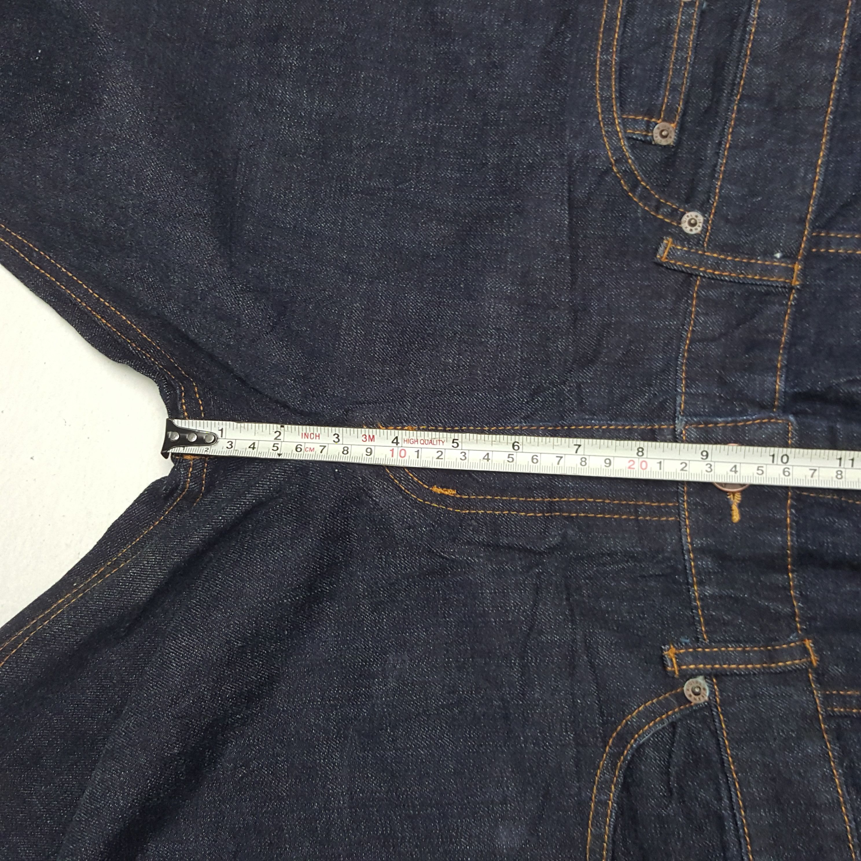 Japanese Brand × Vintage Vintage X Girl Japanese Denim Overall Jacket Size 35" - 8 Thumbnail