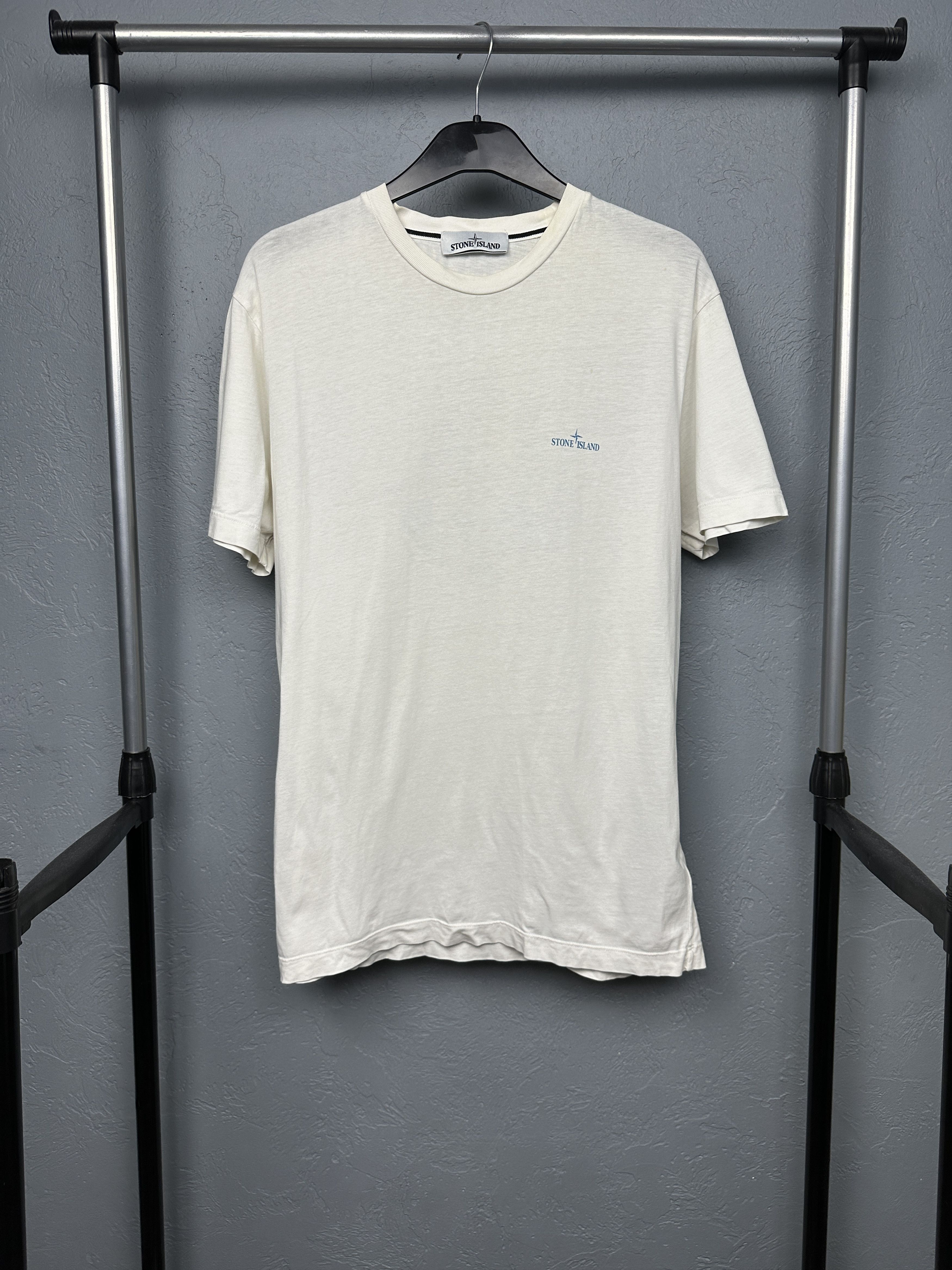 Stone Island Stone Island Mens Big Logo T-Shirt Size US L / EU 52-54 / 3 - 5 Thumbnail