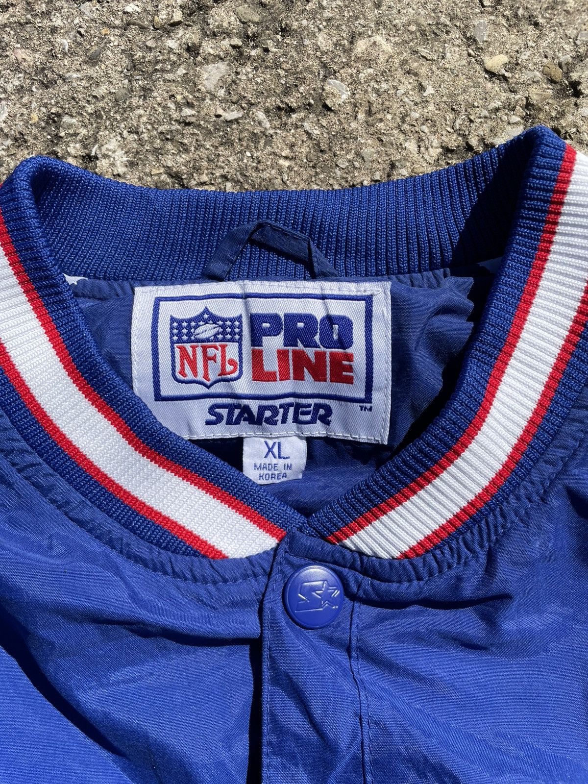 NFL × Starter × Vintage Vintage 90s Starter New England Patriots NFL Jacket Size US XL / EU 56 / 4 - 8 Thumbnail