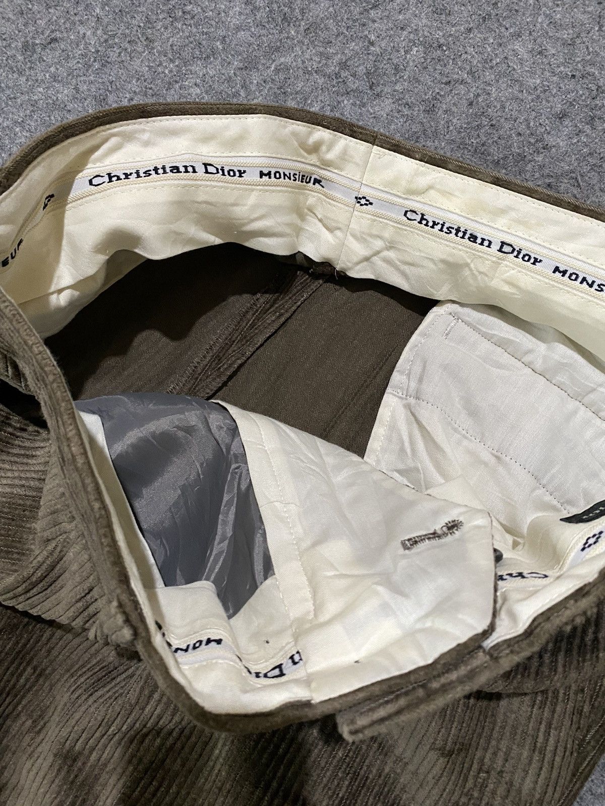 Christian Dior Monsieur 90s Christian Dior Monsieur Corduroy Pants Size US 33 - 4 Thumbnail