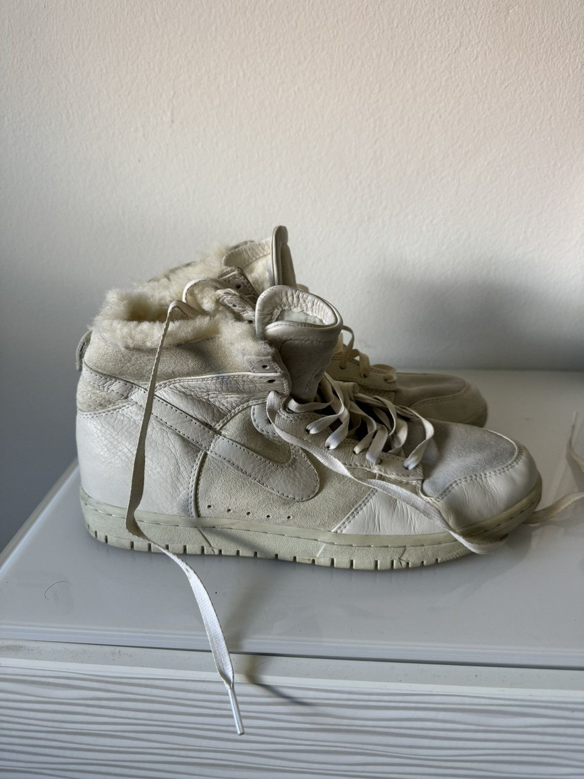 Nike Nike Dunk Hi Lux SP Sherpa Size US 11.5 / EU 44-45 - 3 Thumbnail