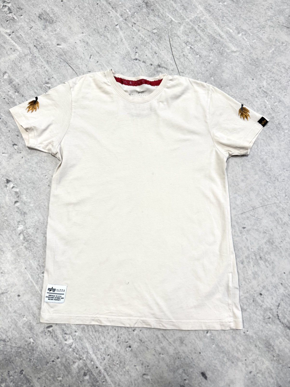 Alpha Industries Alpha industries awesome avant garde style tee Size US M / EU 48-50 / 2 - 2 Thumbnail
