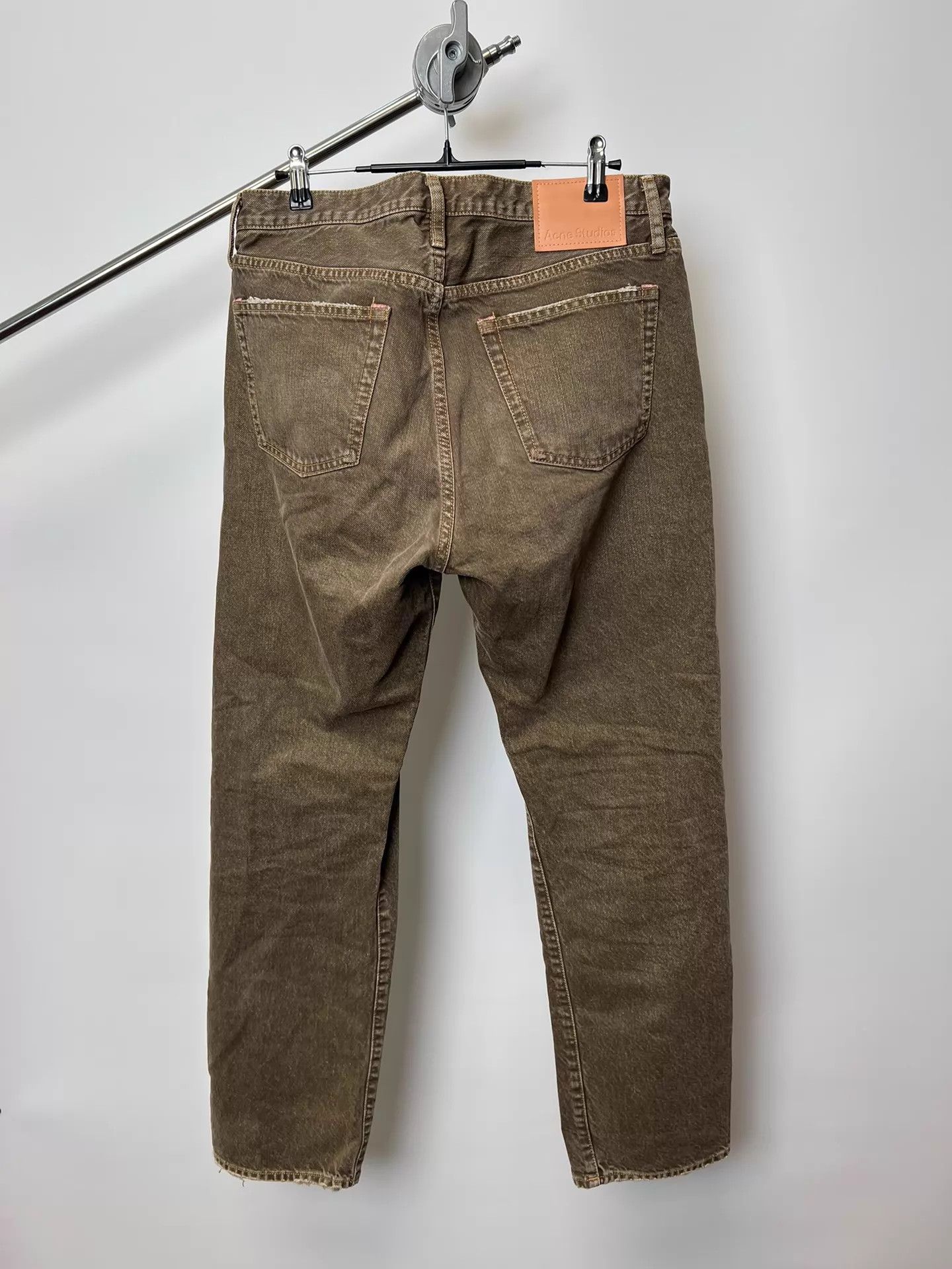 Acne Studios Acne Studios 1996 Dust Devil Washed Orange Jeans 32 Size US 32 / EU 48 - 4 Thumbnail