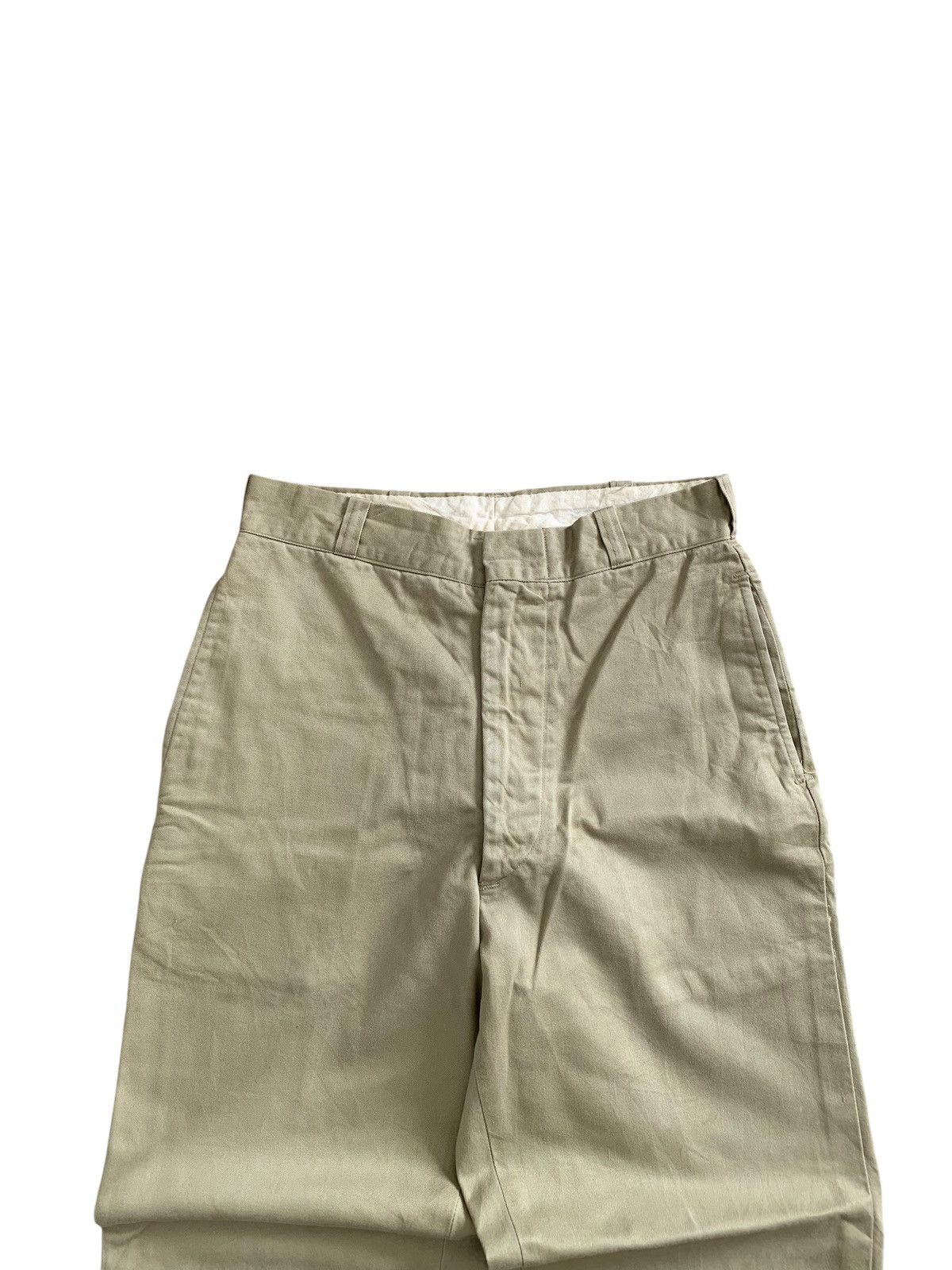 Vintage Vintage 60s Us Army Military Khaki Trousers Size US 28 / EU 44 - 3 Thumbnail