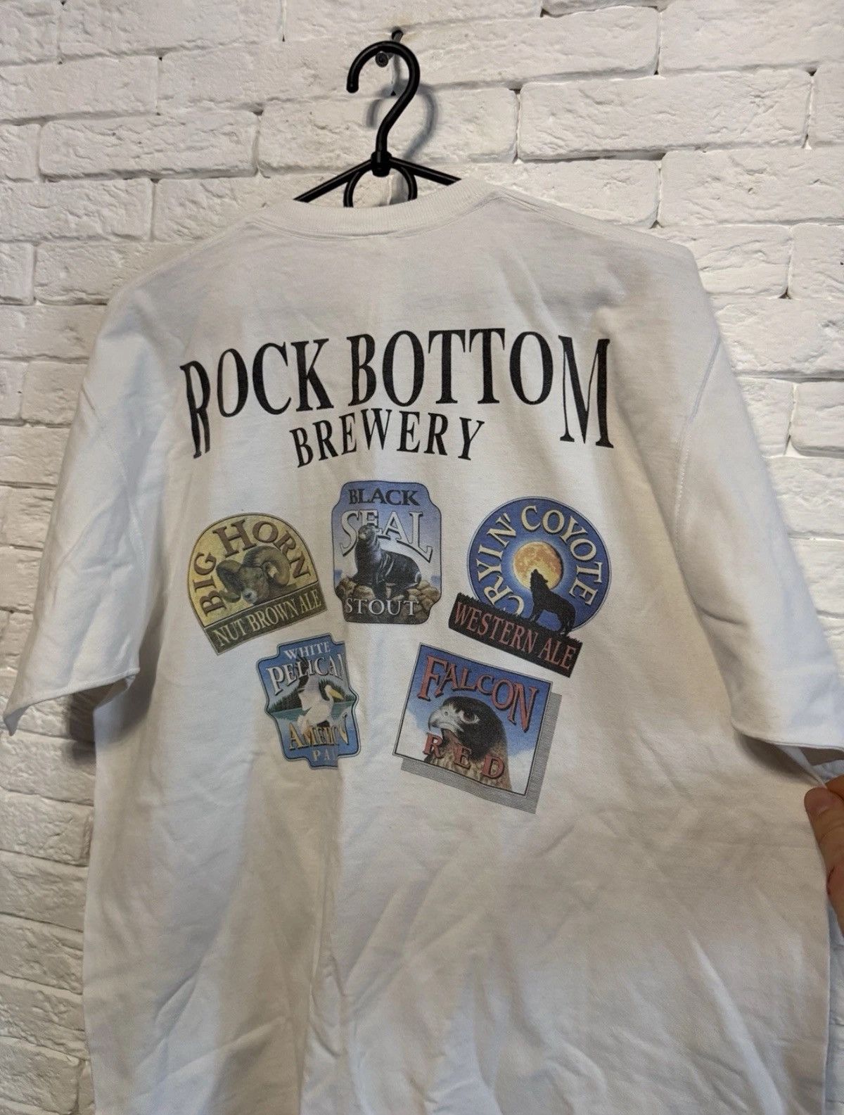 Fruit Of The Loom Vintage Tshirt Portland Rock Bottom Bravery Sz L Size US L / EU 52-54 / 3 - 6 Thumbnail