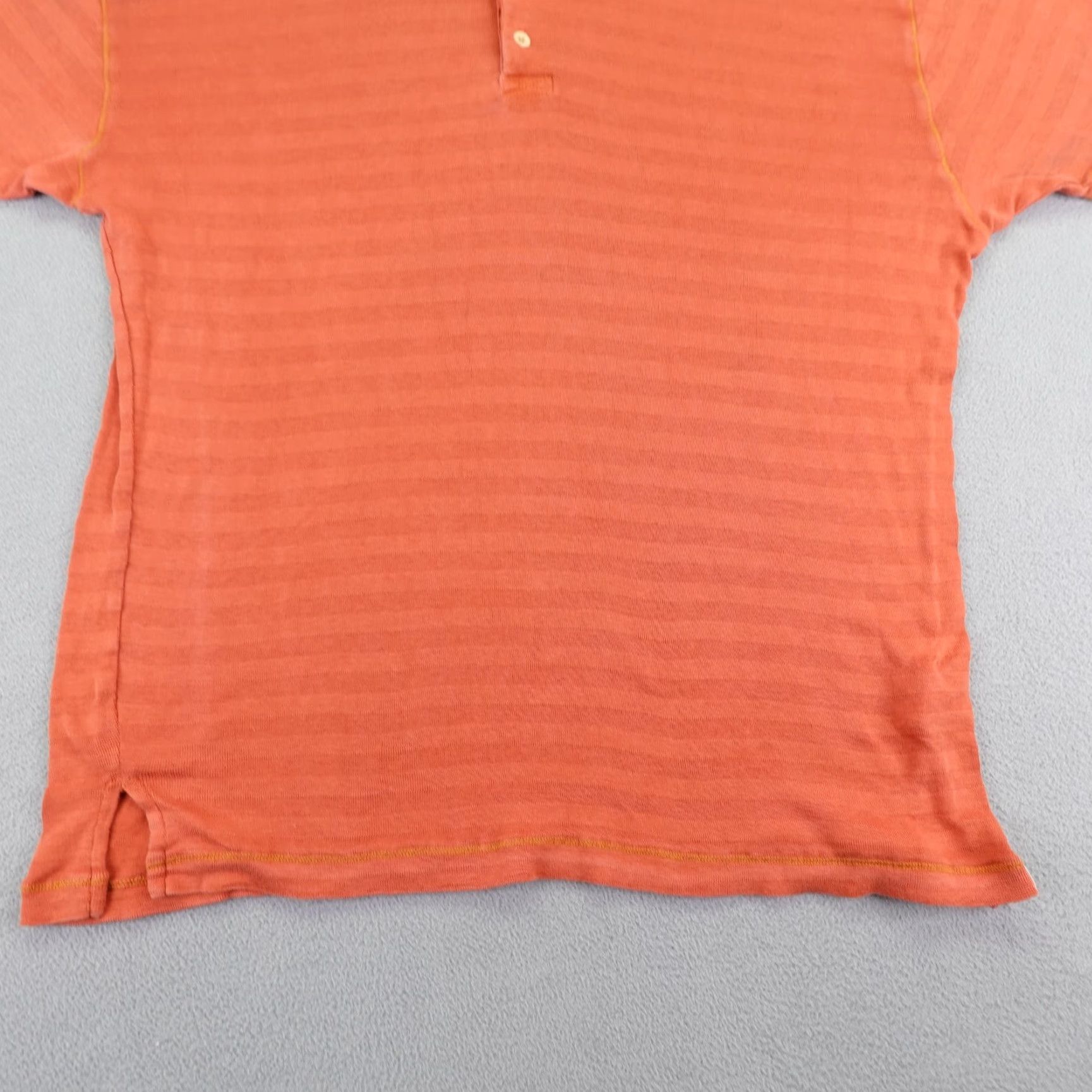Vintage VINTAGE Jake Agave Polo Shirt Mens L Orange Stripes Classic Cut El Capitan Lux USA Size US L / EU 52-54 / 3 - 3 Thumbnail