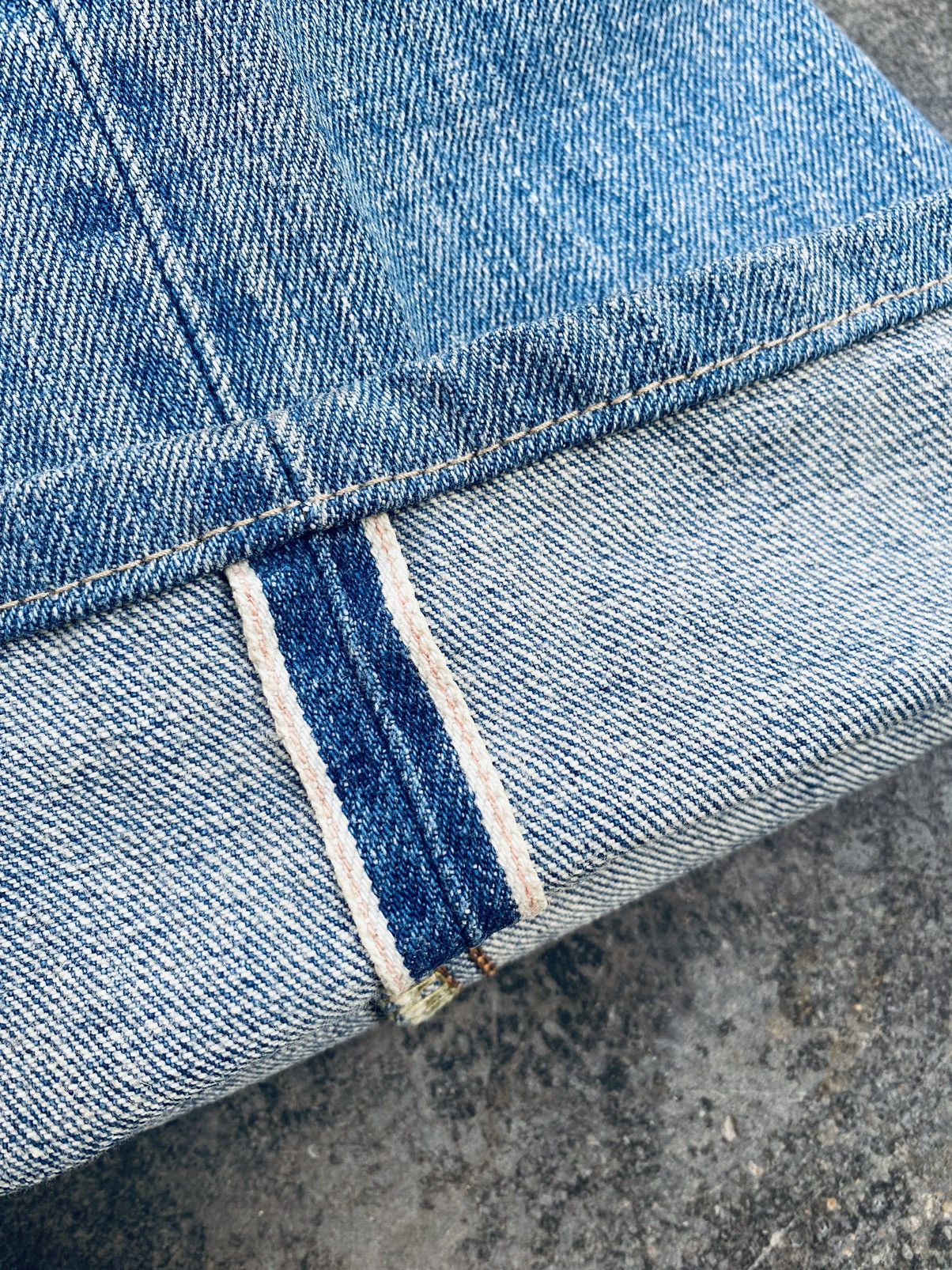 Edwin Vintage Edwin 505z Orange Tag Selvedge Denim Pants Size US 30 / EU 46 - 16 Thumbnail