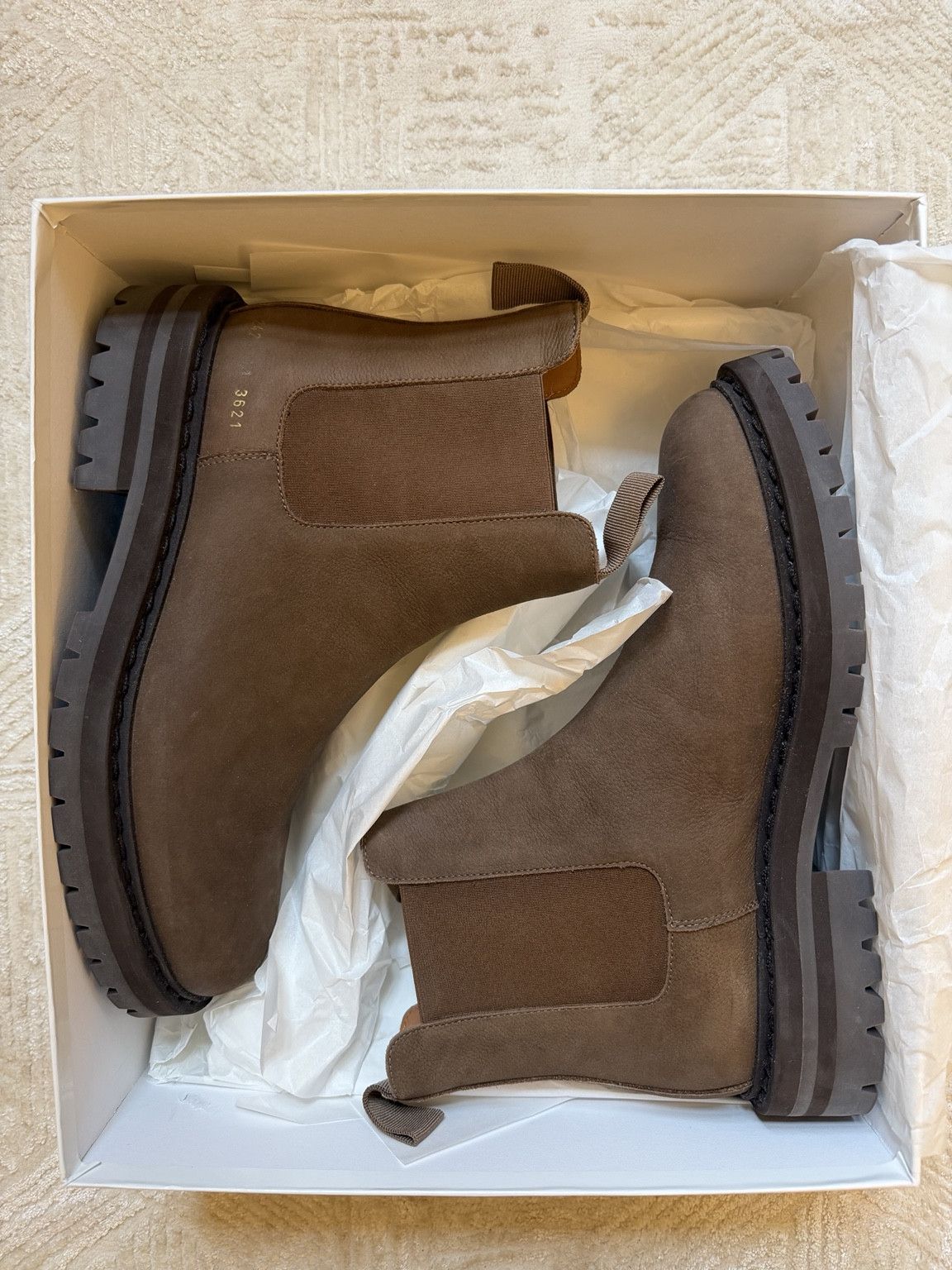 Common Projects Common Projects Chelsea Lug Sole Boots Size US 8 / EU 41 - 7 Thumbnail
