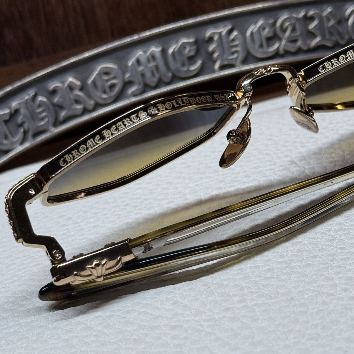 Chrome Hearts Chrome Hearts NIP SLIP 1/1 Sunglasses Size ONE SIZE - 11 Thumbnail