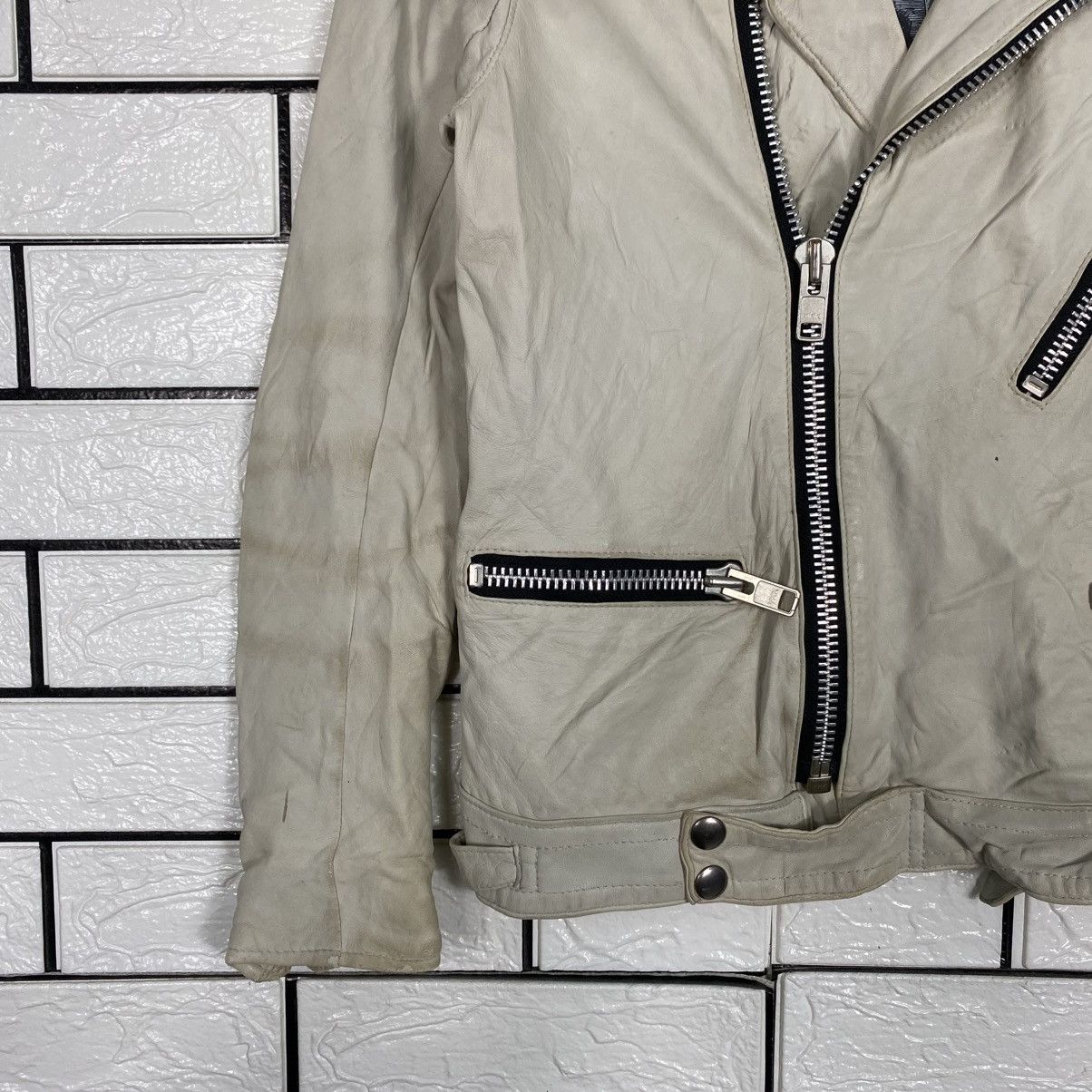 Hysteric Glamour 📌Vintage Double Collar Biker Leather Jacket RNA Inc Size US M / EU 48-50 / 2 - 5 Thumbnail