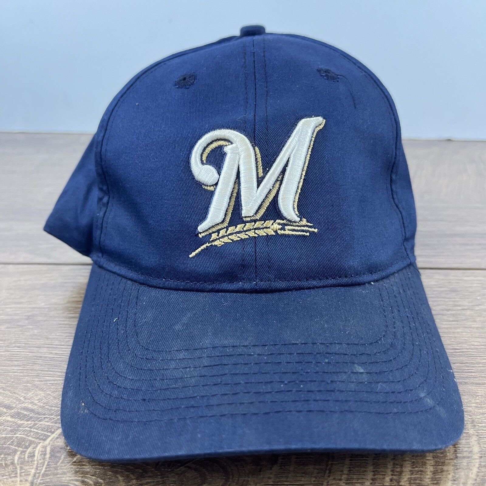 Other Milwaukee Brewers Baseball Hat Blue Cap Adjustable Blue Adul Size ONE SIZE - 2 Thumbnail