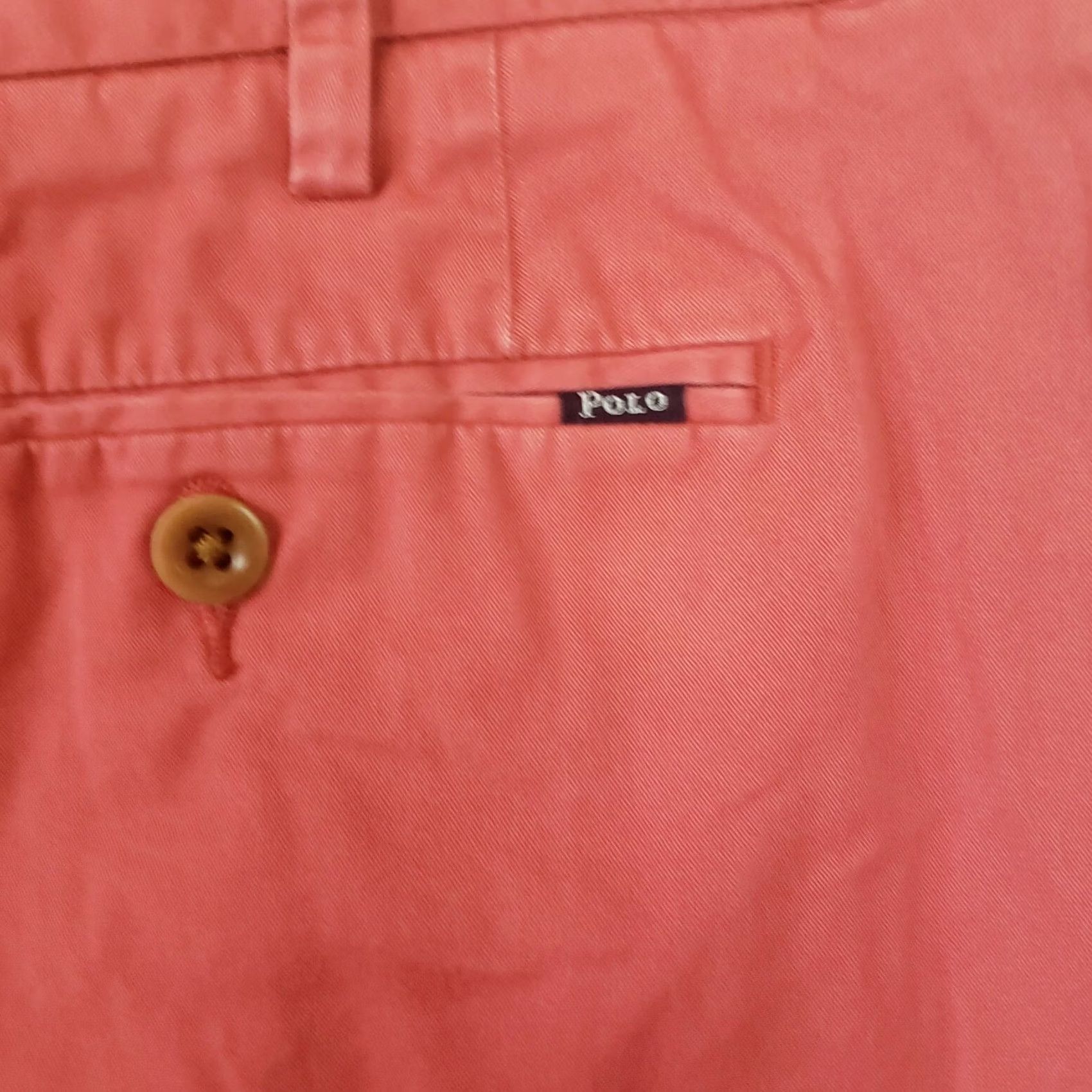 Polo Ralph Lauren VINTAGE Polo Ralph Lauren Chino Shorts Mens Size 36 9 Red Stretch Classic Fit Size US M / EU 48-50 / 2 - 7 Thumbnail