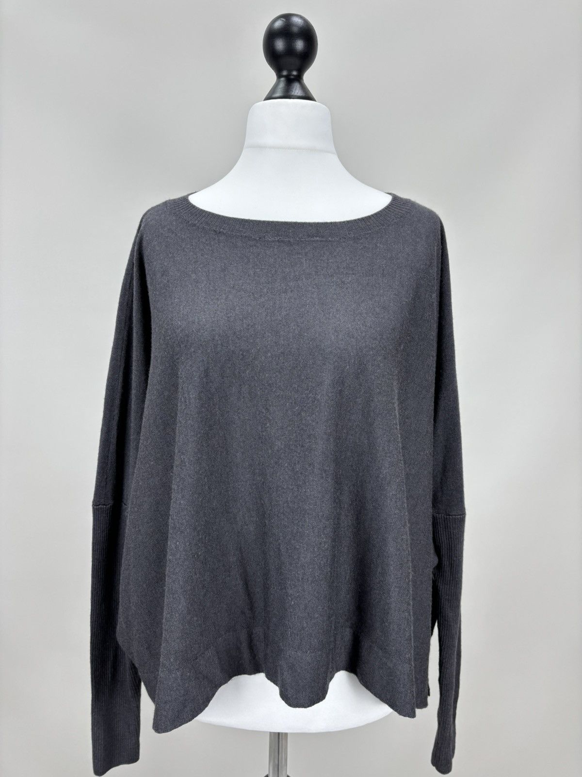 Rundholz Womens wool sweater Rundholz Black Label Size S Color Gray Size S / US 4 / IT 40 - 2 Thumbnail