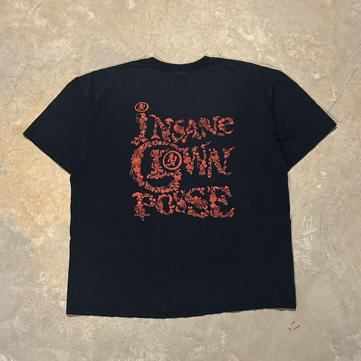 Band Tees × Unsound Rags × Vintage Crazy Vintage Y2K Insane Clown Posse Hatchet Man Band Tee Size US XXL / EU 58 / 5 - 6 Thumbnail