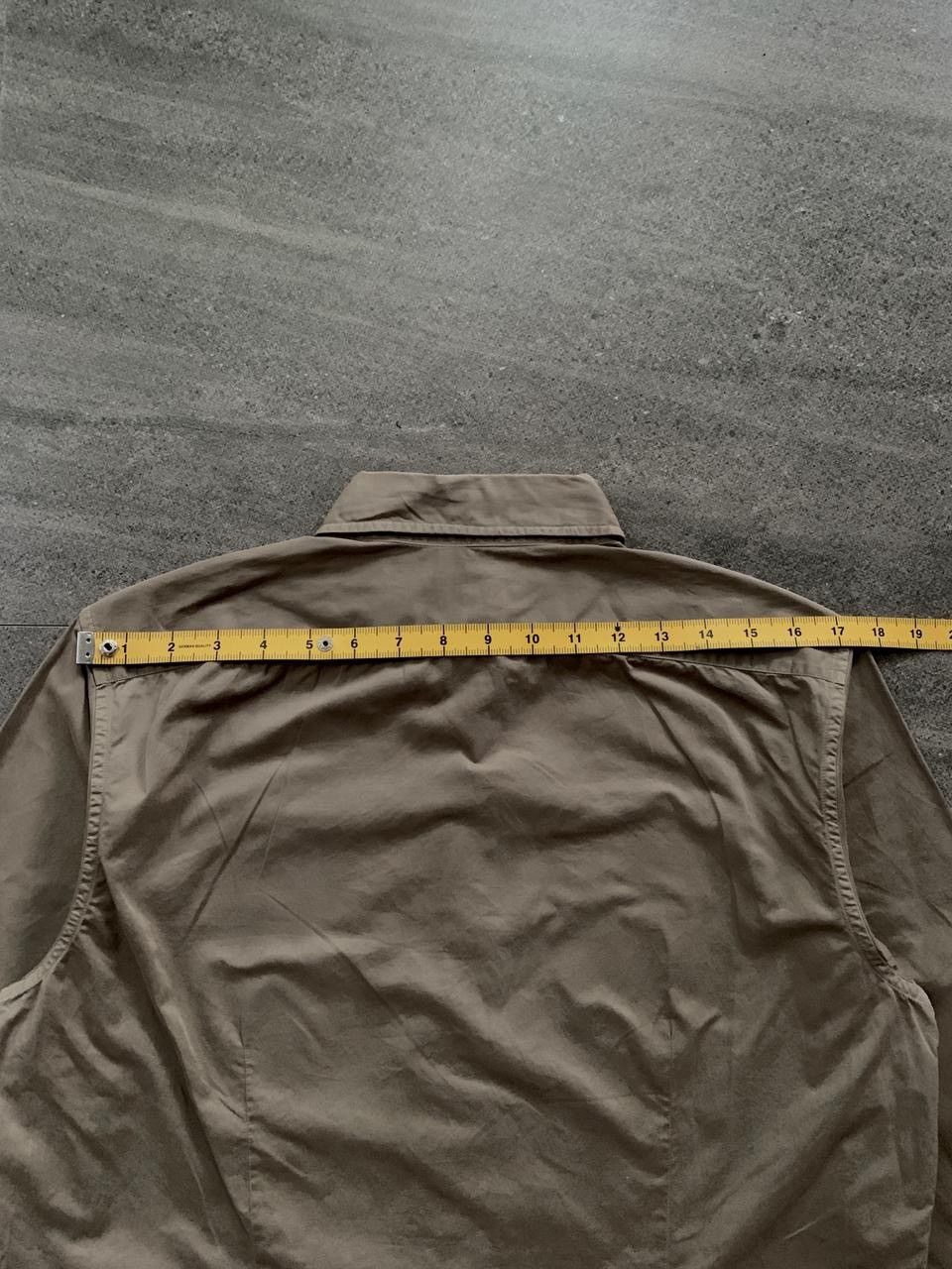 Jil Sander FREE TAX! Treated Thick Cotton Shirt Size US M / EU 48-50 / 2 - 13 Thumbnail
