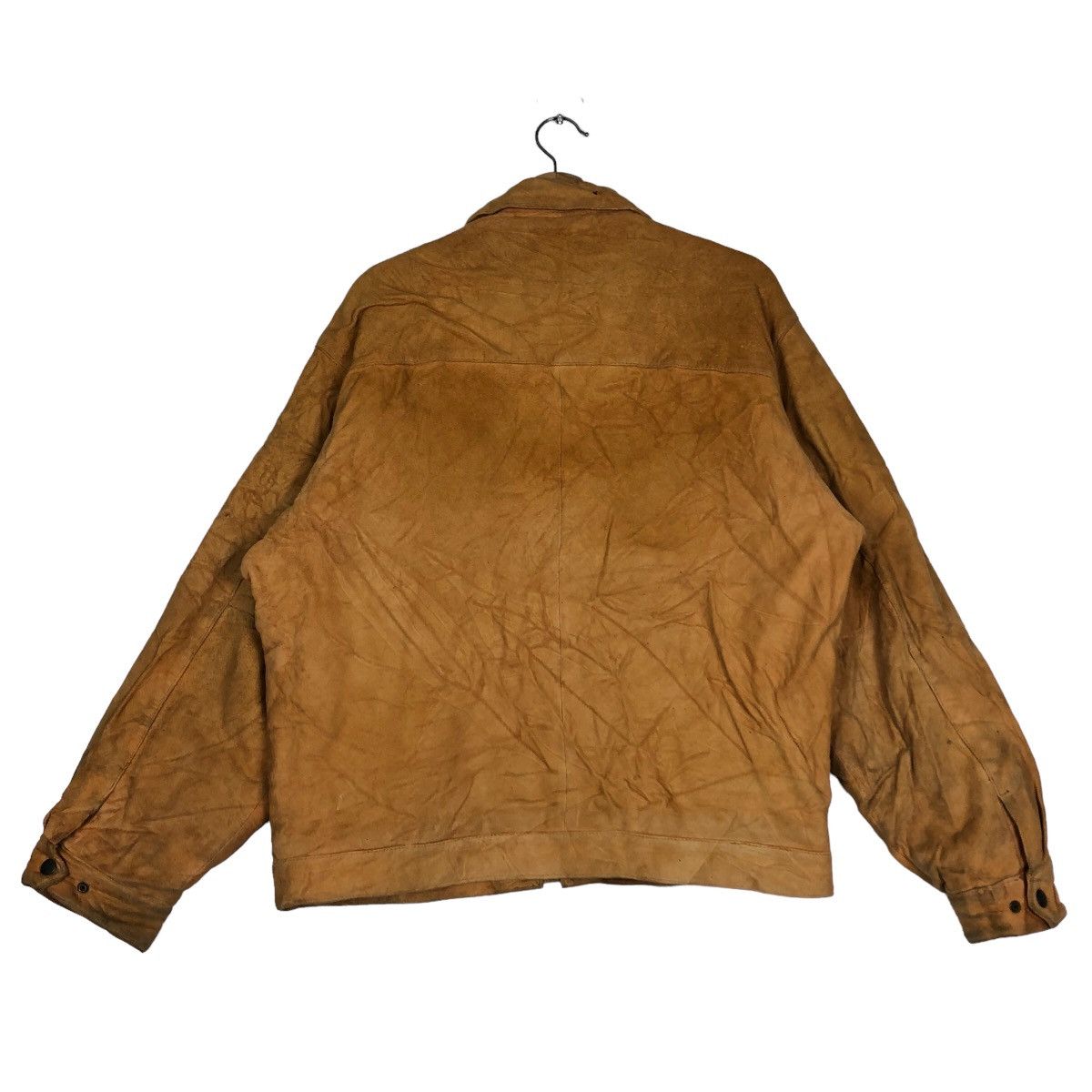 Vintage 🔥Vtg Biker Leather Jacket Ashville Inspire CP Company Size US L / EU 52-54 / 3 - 8 Thumbnail